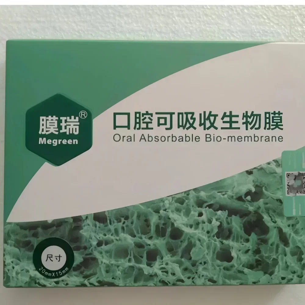 Dental Resorbable Collagen Membrane Bone Graft Powder Dental GBR Kit Guided Bone Regeneration Implant Bone Augmentation Surgery