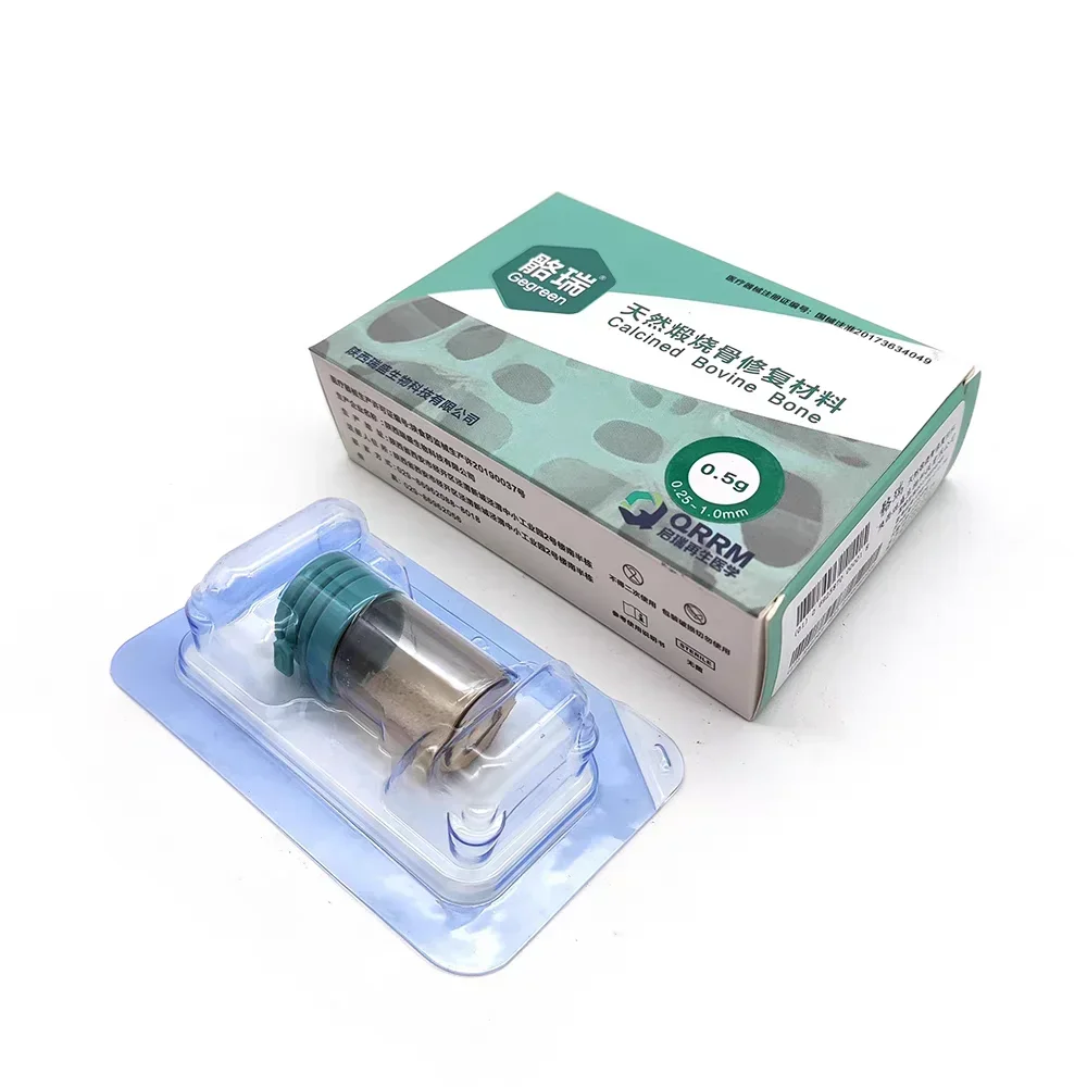 Dental Resorbable Collagen Membrane Bone Graft Powder Dental GBR Kit Guided Bone Regeneration Implant Bone Augmentation Surgery