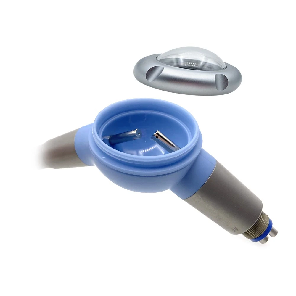 JUMTOP Dental Air Polisher Full Titanium Body Teeth Cleaning Handpiece Teeth Stain Removal Polishing Tool