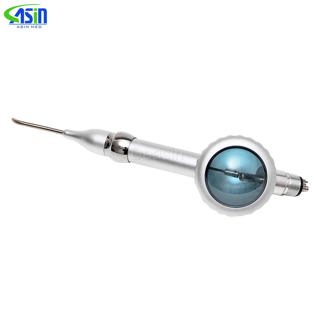 Dental Air Water Polisher Sandblasting Gun for Teeth Whitening & Cleaning, Oral Hygiene Prophy Polishing Tool