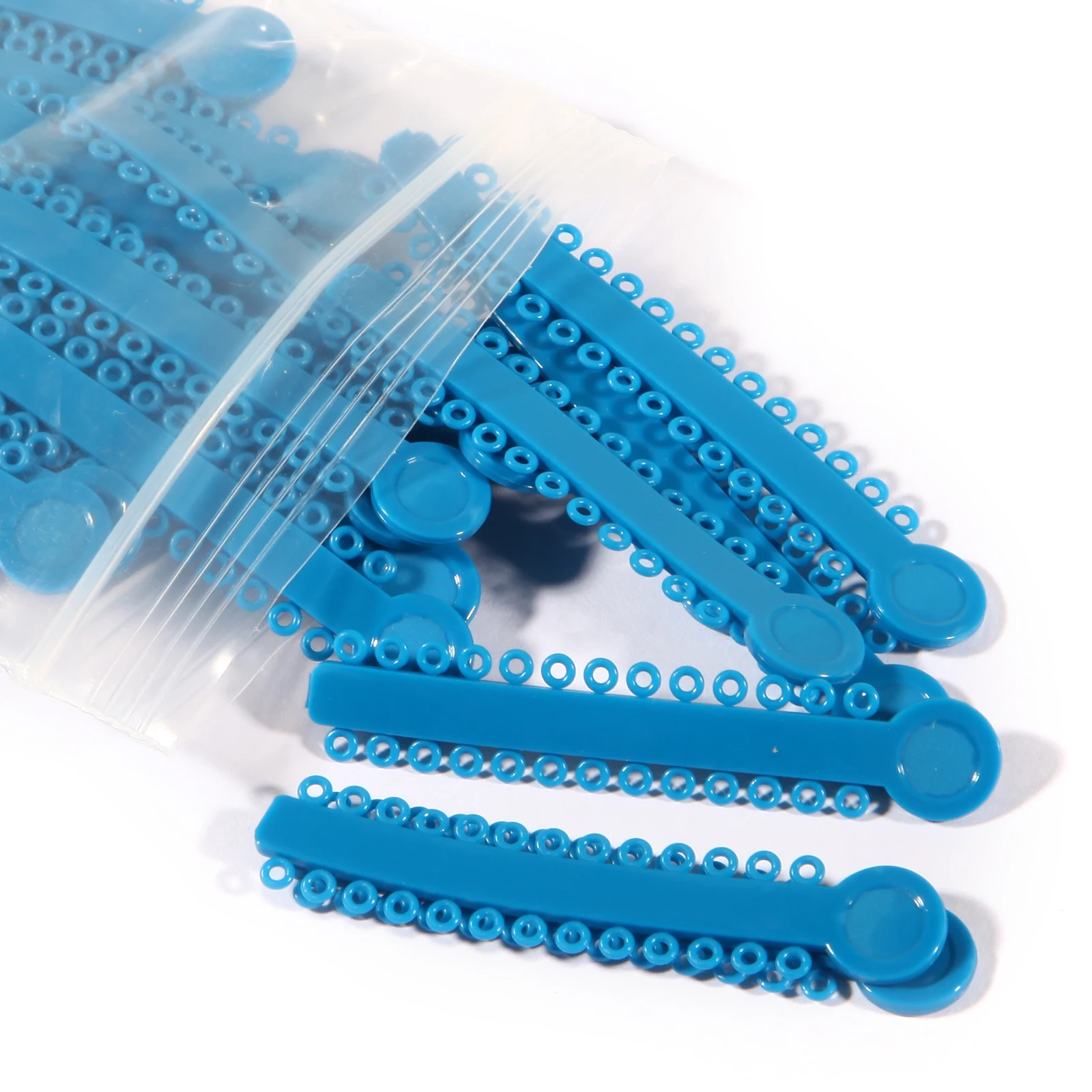40pcs/bag Dental Orthodontics Elastic Ligature Ties Braces Elastomeric Dental Ligating Modules /ligature ties Dentist Treatment