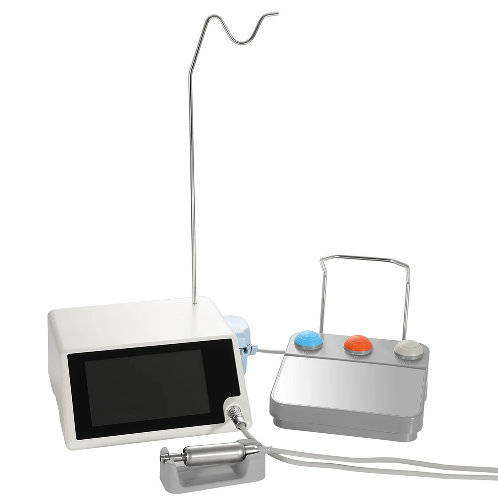 SANDENT Dental Implant Motor Brushless Surgical System Touch Screen Machine With 20:1 Contra Angle LED Fiber Optic Handpiece