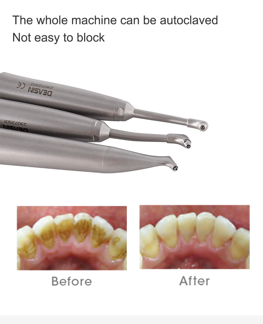 Handpiece for NSK Prophy-Mate neo Dental Clinic Intraoral Air Polishing System Prophy Jet Anti Suction oral Hygiene Polisher