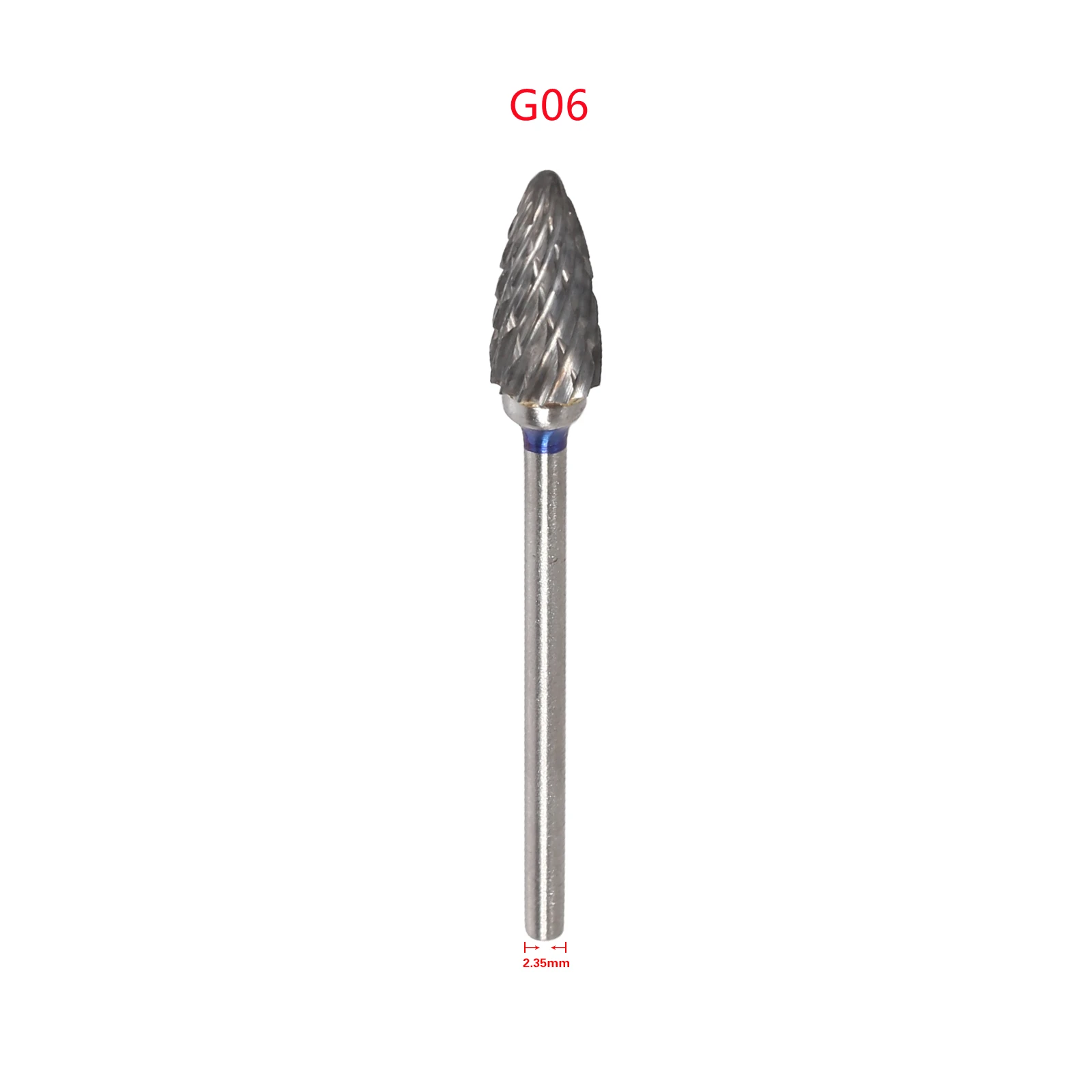 Dental Polishing HP 2.35mm Tungsten Carbide Steel Burs bur Tooth Drill Fit dental low speed straight handpiece