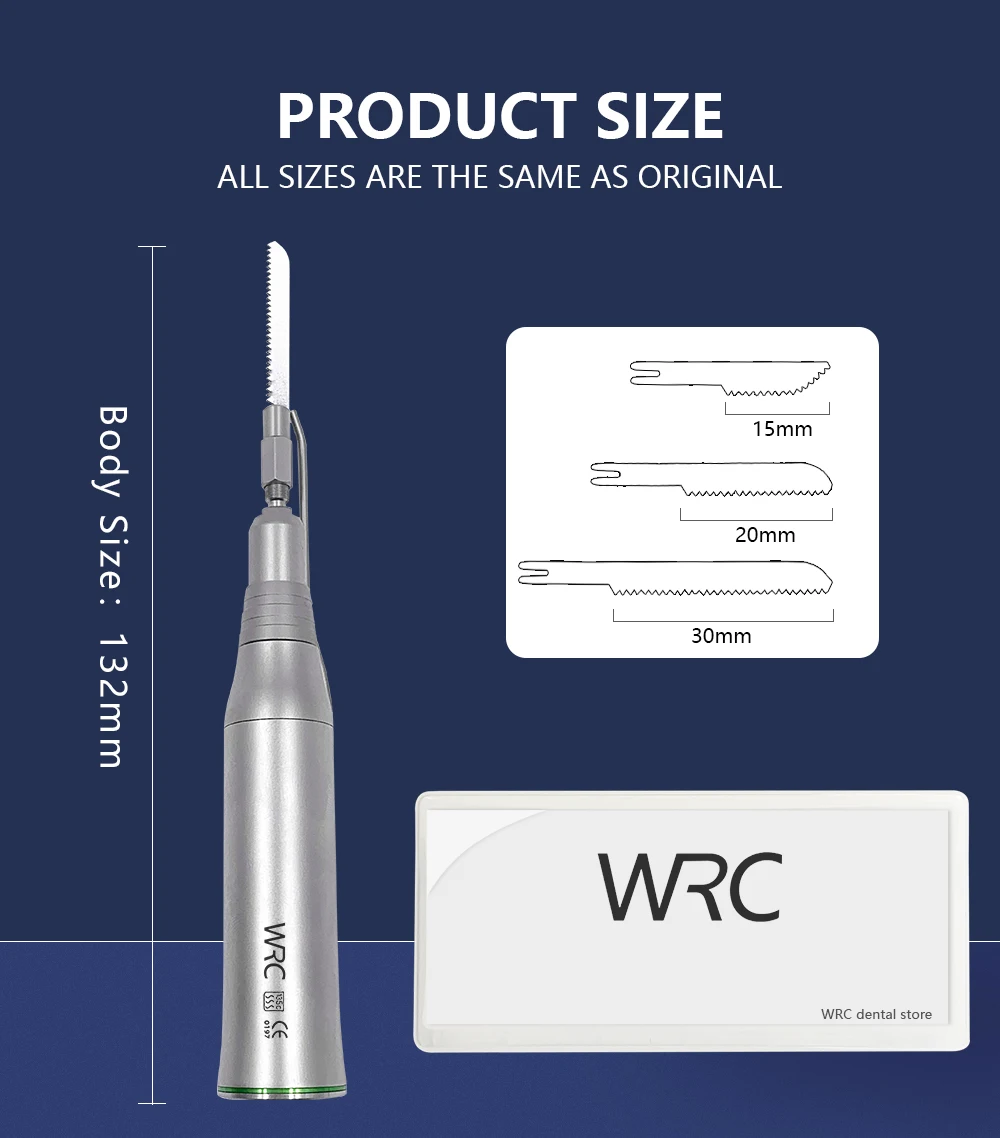 Dental Oral Surgery Saw Handpiece for Implantology Dental Reciprocating Saw Blade Bone reduction Handpiece Dentistry Accessories