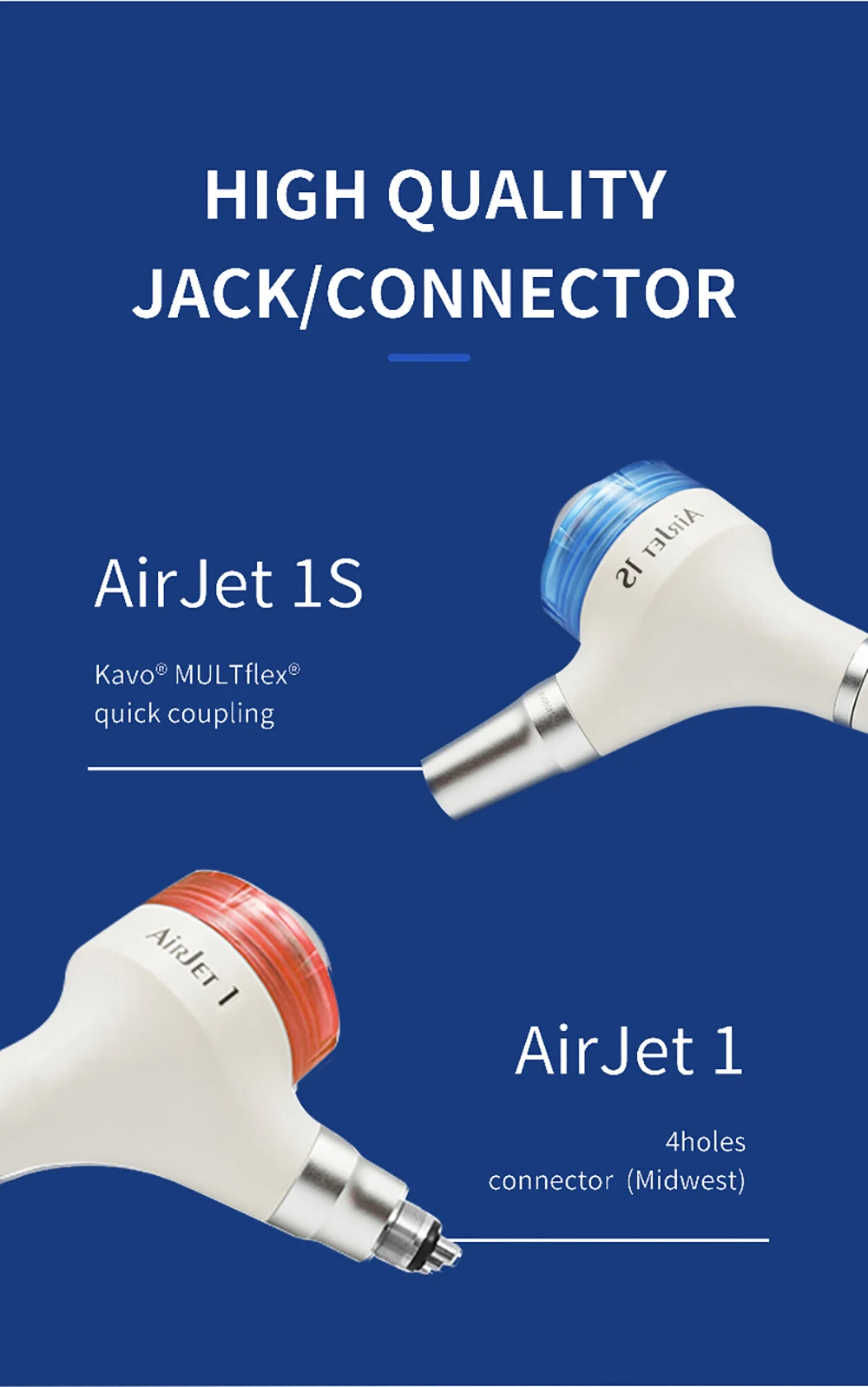 Dental Air Prophy Jet Airjet 1/1S Air Polisher Sandblaster Teeth Polishing Handpiece Hygiene Prophy Jet Machine