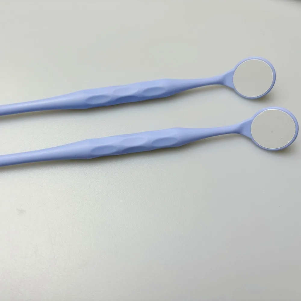 10pcs/Box Dental Double Sided Mouth Mirrors Autoclavable Premium Front Surface Exam Reflector Oral Mirror Dentistry Materails