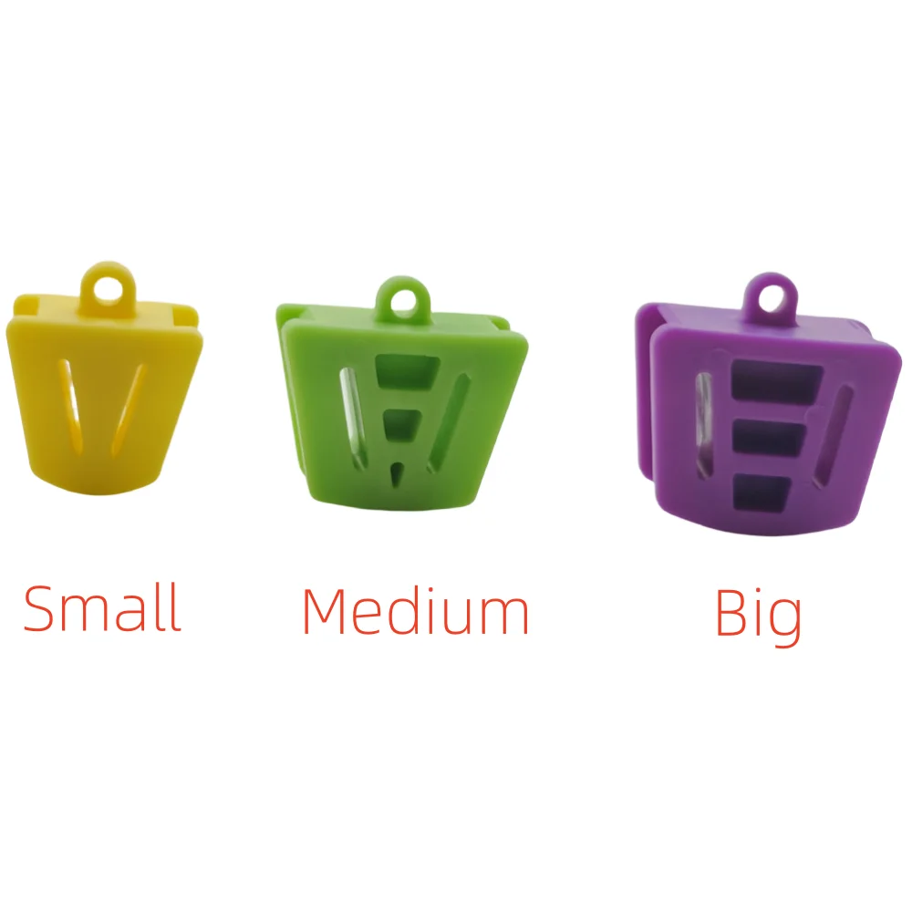 JUMTOP Dental Mouth Opener Occlusal Pad Teeth Prop Bite Rubber Retractor Orthodontic Supplies Dentistry Tools