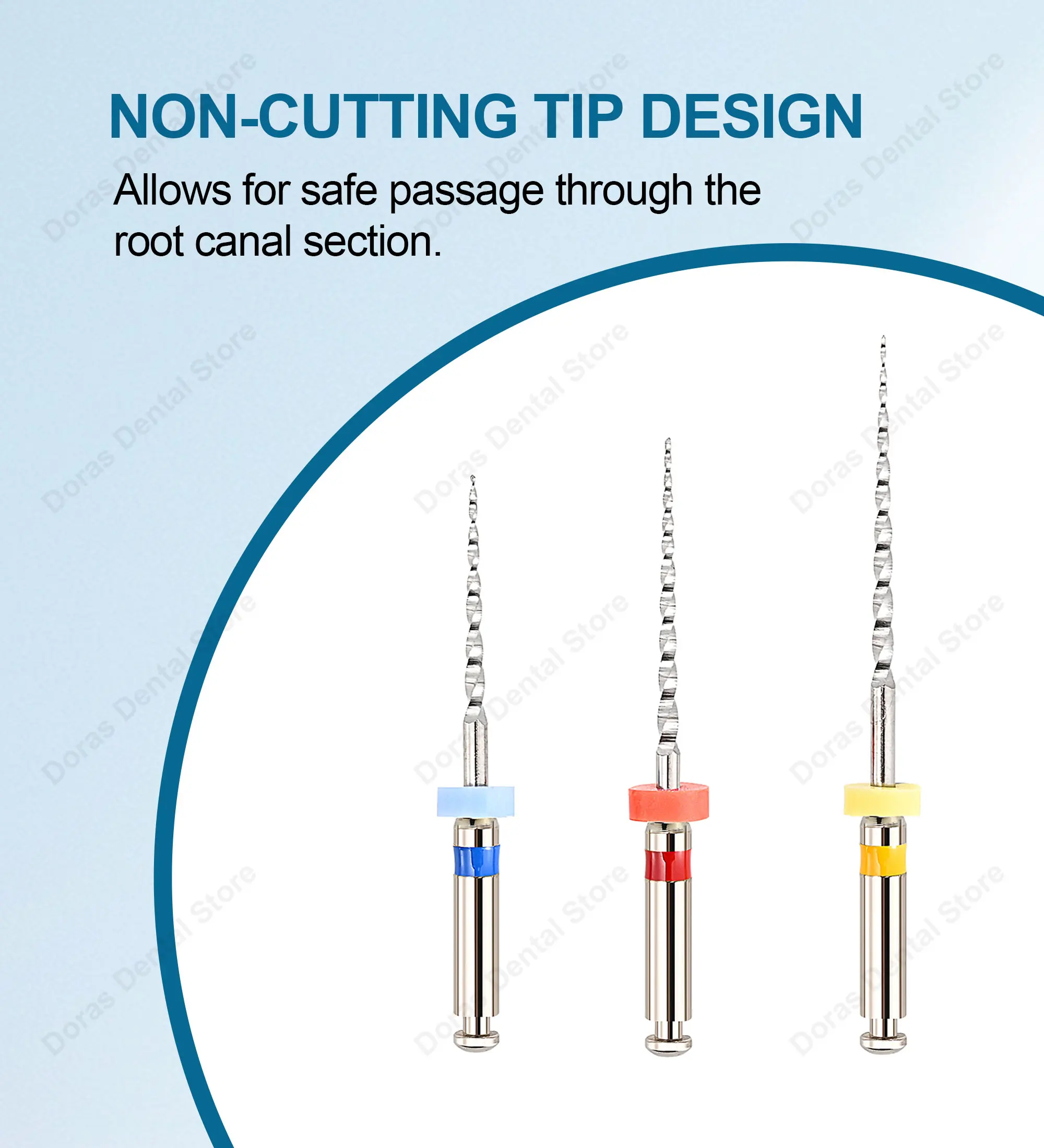 Glin Dental Instruemnt Retreatment Endo Files For Removing Filling Matertial High Quality Niti Rotary Endodontic Files