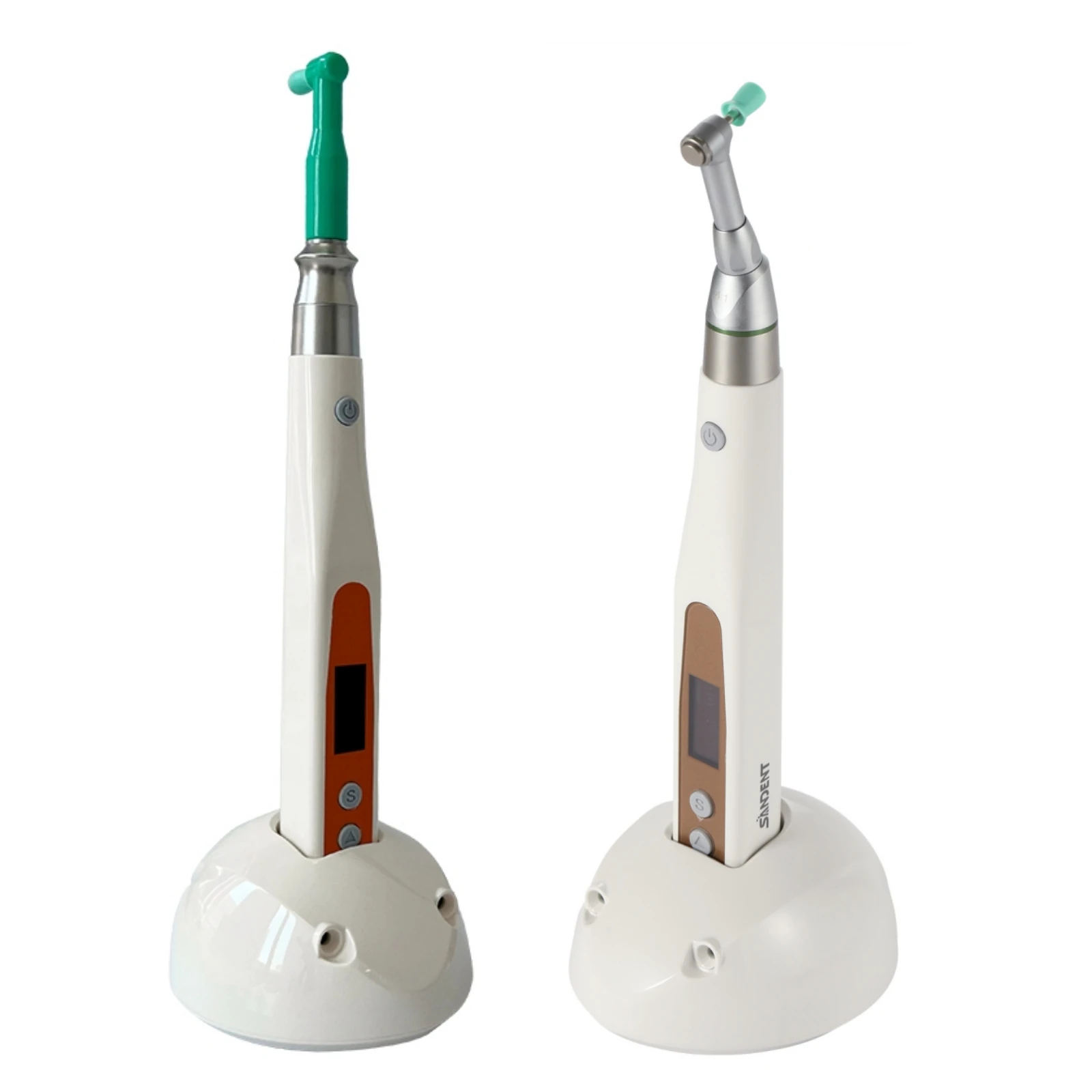 Dental Cordless Electric Hygiene Prophy With LCD Screen 4:1 Contra angle/Nose Cone Handpiece/Prophy Angles/Polish Cups