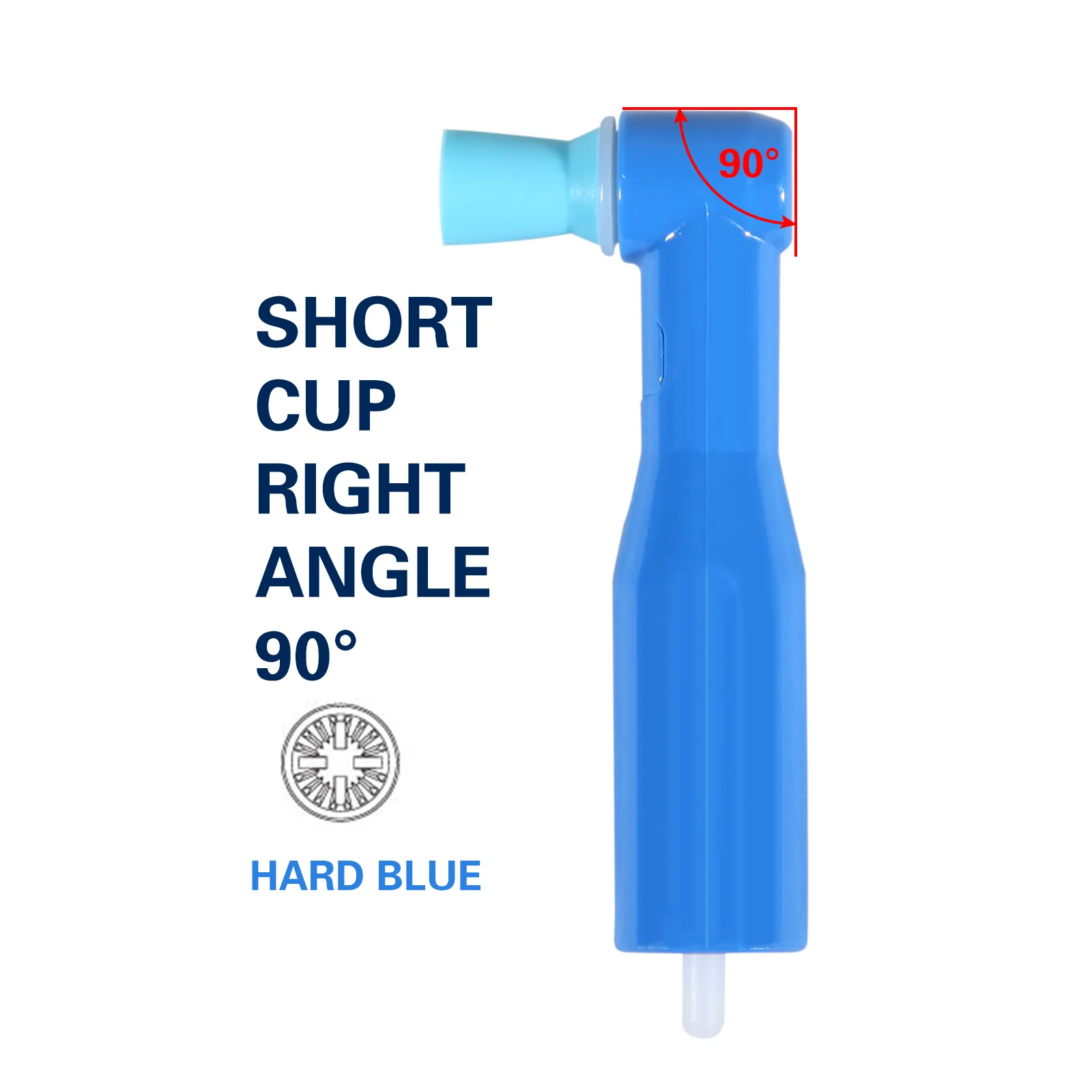 SANDENT Dental 4:1 Hygiene Prophy Handpiece 360° Swivel 2/4 HolesDisposable Angle Prophy Angles