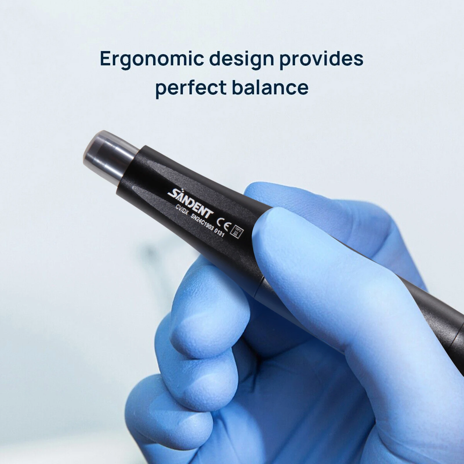 SANDENT Dental 4:1 Hygiene Prophy Handpiece 360° Swivel 2/4 HolesDisposable Angle Prophy Angles