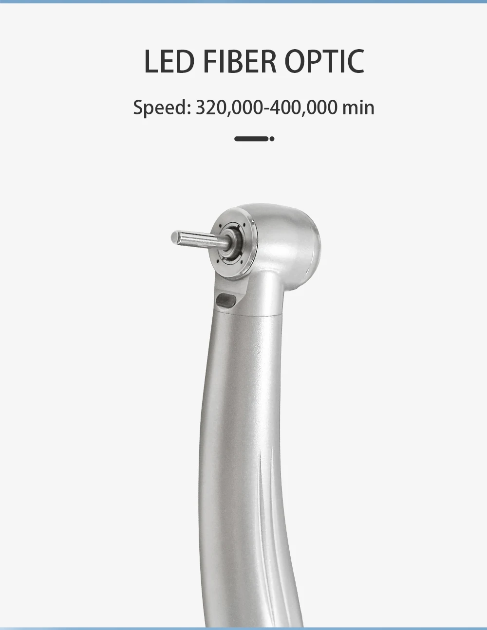 Dental High Speed Handpiece Dental Air Turbine Hand Piece Rotor Tip N-coupling Type With Stainless Steel Body For Teeth Whiting