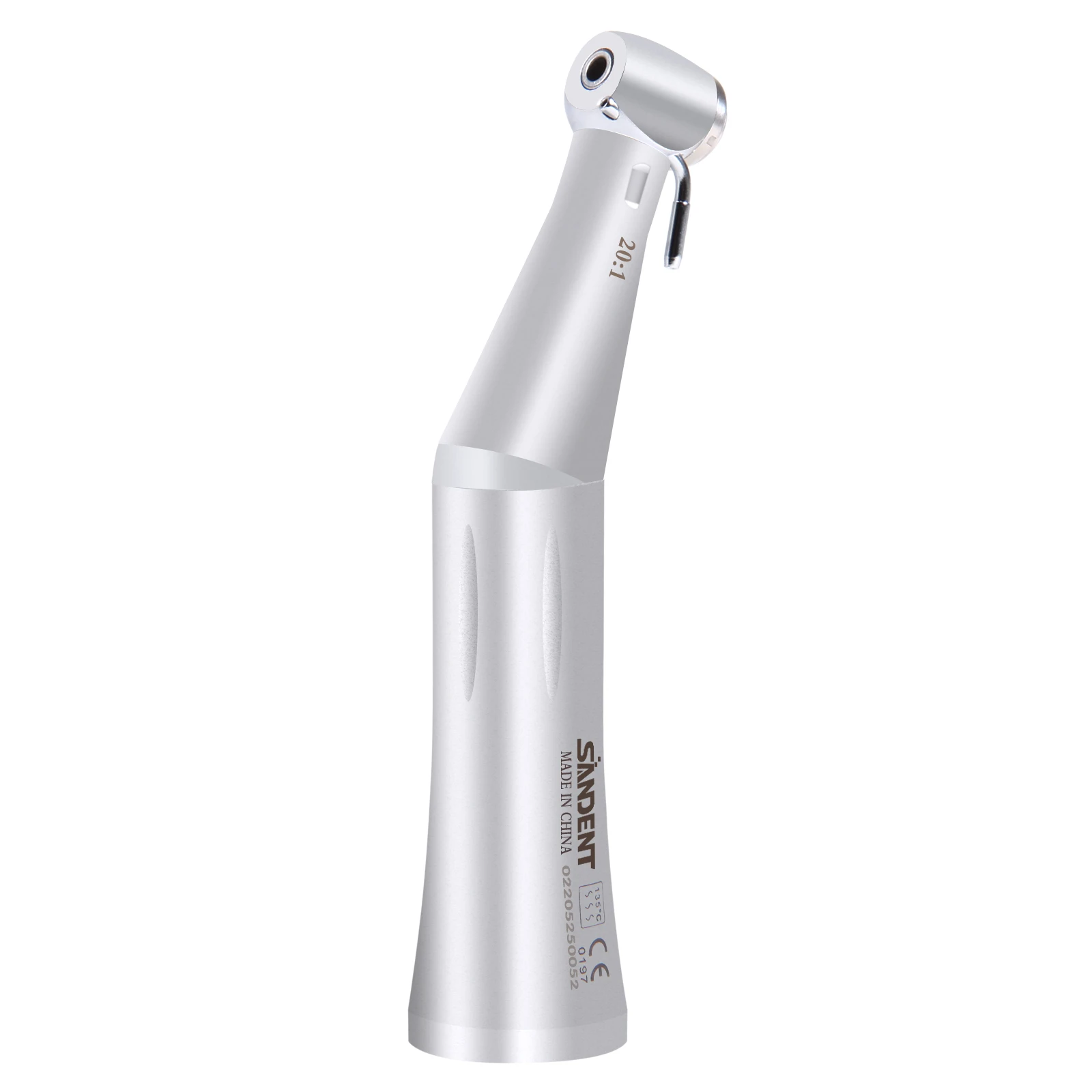 Dental 20:1 Contra Angle Push Button Low Speed NS Handpiece Double Water System Irrigation fit N-S-K for Dentist Implant