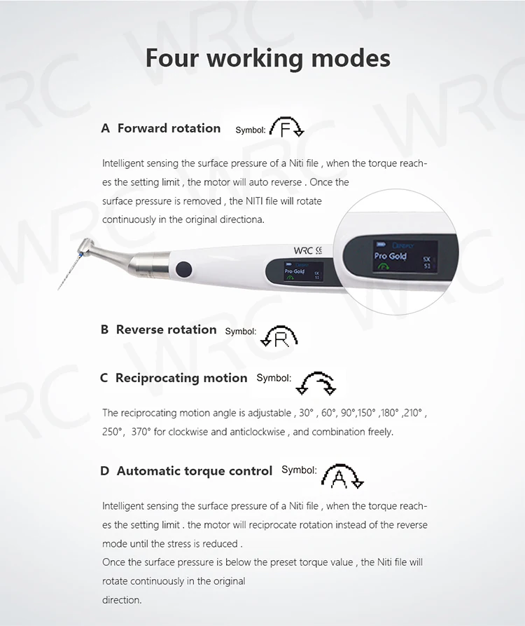 Endo Motor with Apex Locator Dental Equipments High Accuracy Apex Locator with Other Spare Parts for Sale