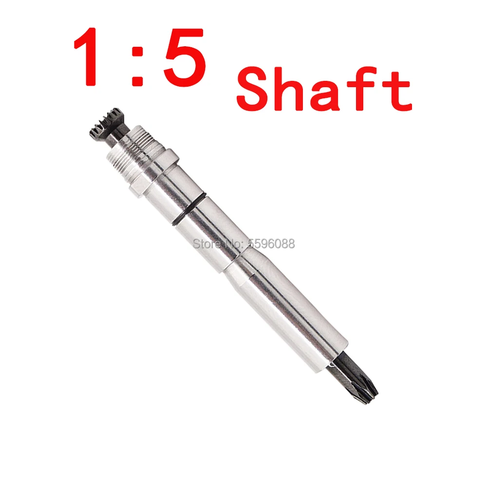 Cartridge/Rotor Fit ContraDental 1:5 Increasing Red Ring Contra AngleLow Speed Water Spray Handpiece For E-TYPE Motor Max X95