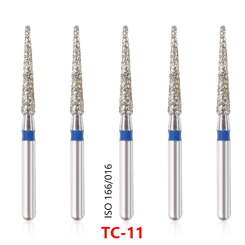 Dental Diamond Burs For High Speed Handpiece Friction Grip FG 1.6mm Bur 5Pcs/Box 42Types Polishing Teeth Whitening Tools