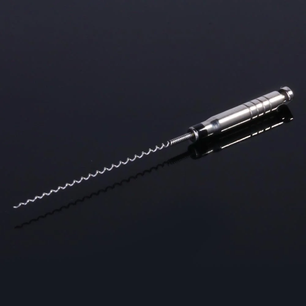 JUMTOP 4Pcs/Box Dental Rotary Paste Carriers Spiral Filler Lentulo Assorted Engine Filling Paste 21/25mm 25-40#