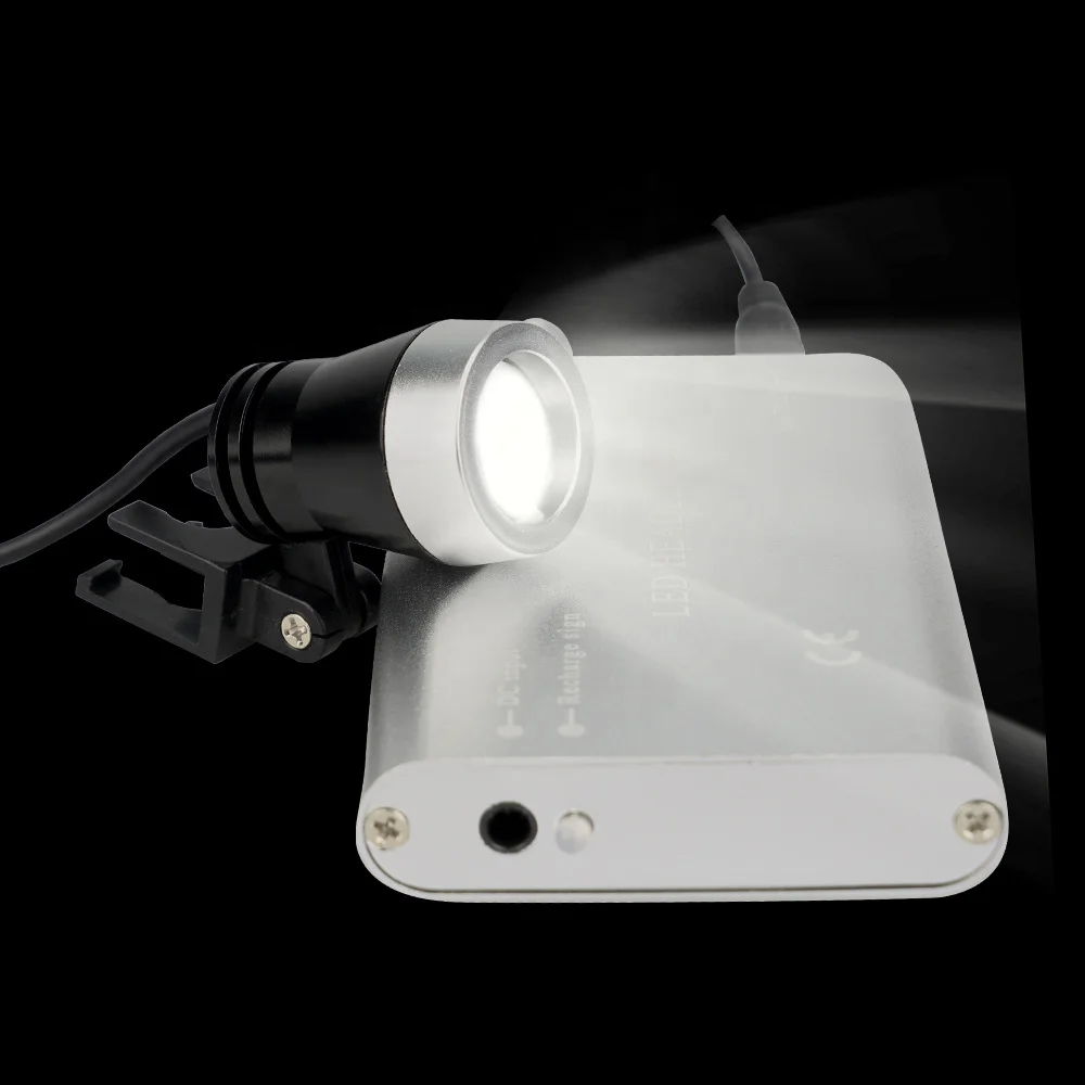 3.5X Dental Loupes Binocular Magnifier Surgical Medical Operation Head Lamp LED Headlight Surgical Loupes