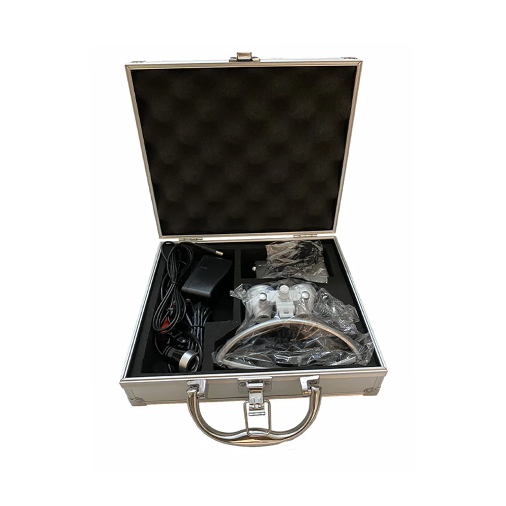 3.5X Dental Loupes Binocular Magnifier Surgical Medical Operation Head Lamp LED Headlight Surgical Loupes