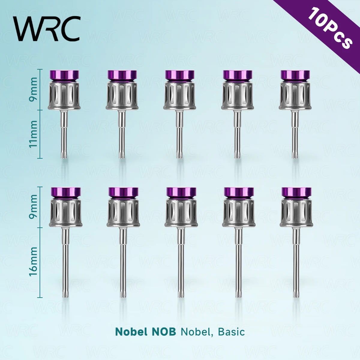 10Pcs Dental Implant Screw Driver Hex 1.20 1.25 1.27 1.40 NOB ITI 20mm 25mm Drivers For Clinic Dentistry Lab Restoration Tool