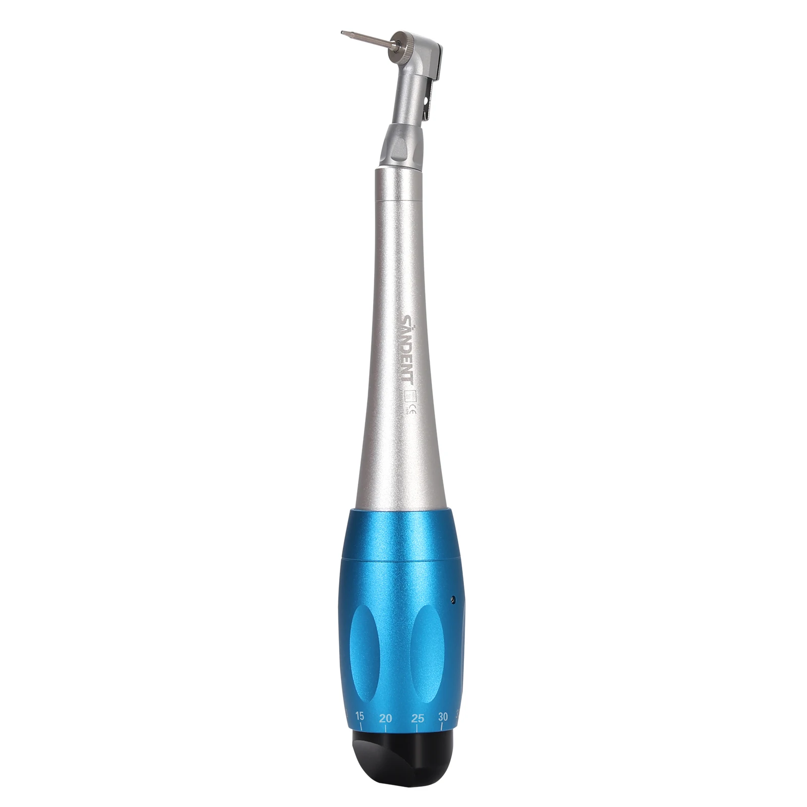 Universal Dental Torque Wrench Universal Implant Wrench Contra Angle Latch-Type Head Design 12 Drivers Precise Torque Tool