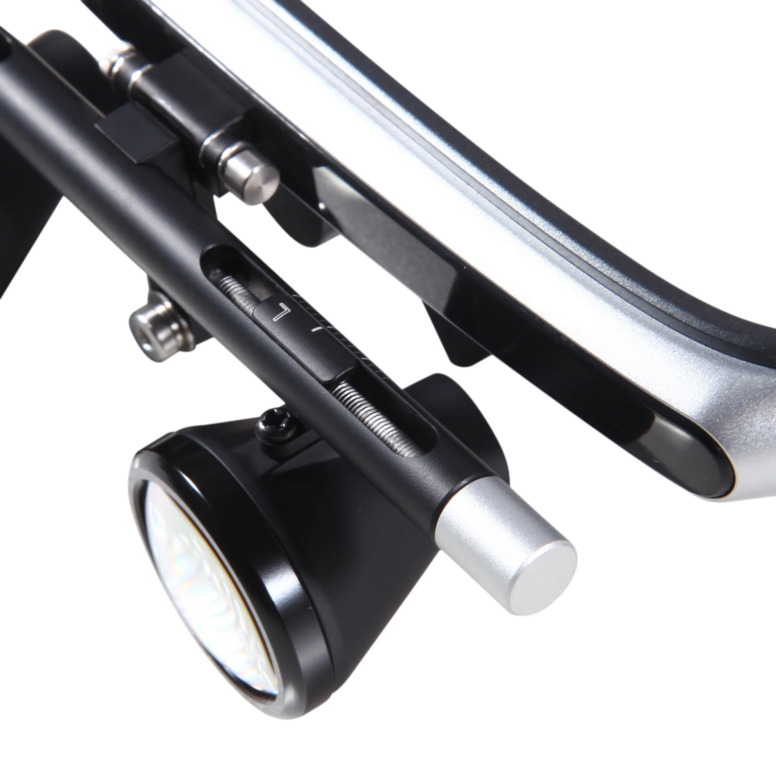2.5/3x Dental Surgical Binocular Loupes Headband Magnifier 0°- 82° adjustment