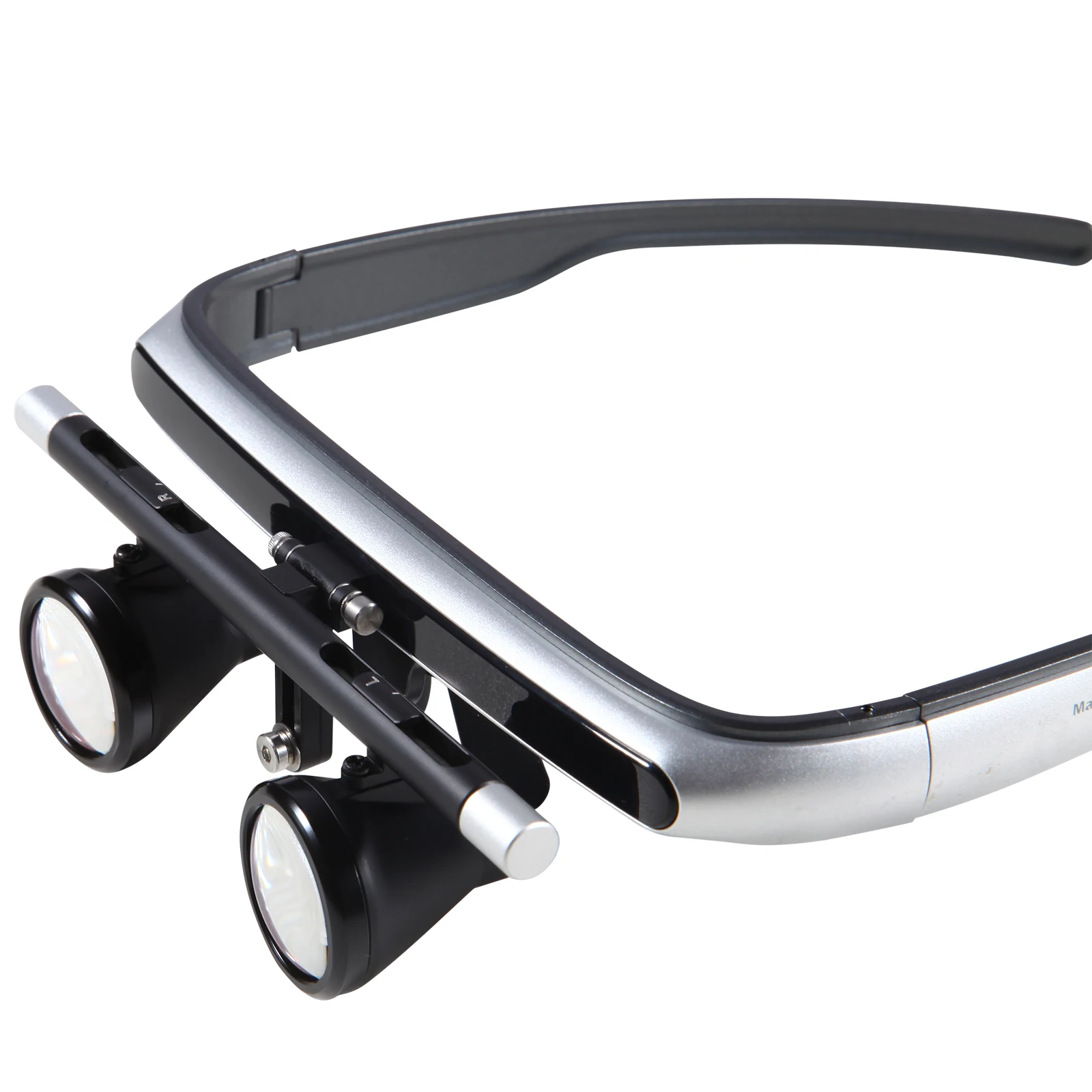 2.5/3x Dental Surgical Binocular Loupes Headband Magnifier 0°- 82° adjustment