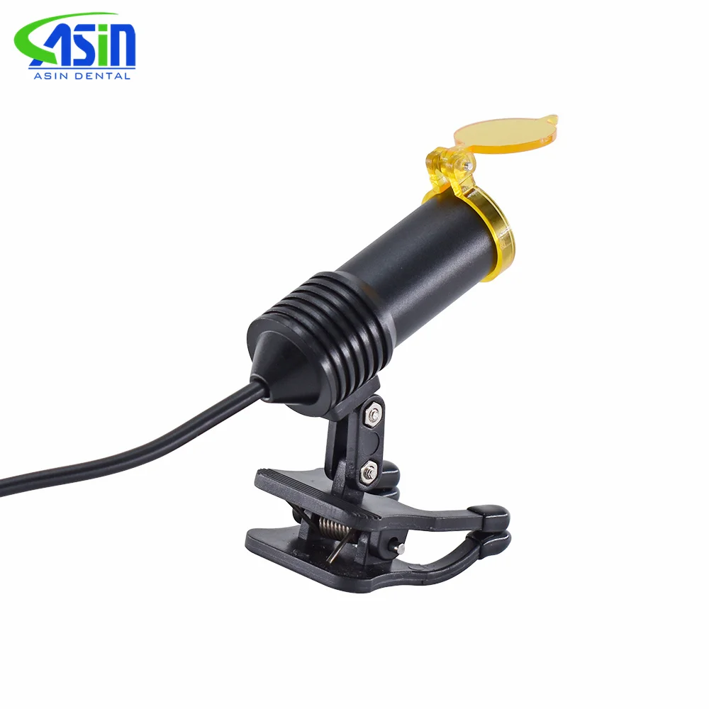 5W Headlight Belt Clip Type Headlamp with Optical Filter for Dental Loupes Lab Medical Magnifier Magnification Binocular