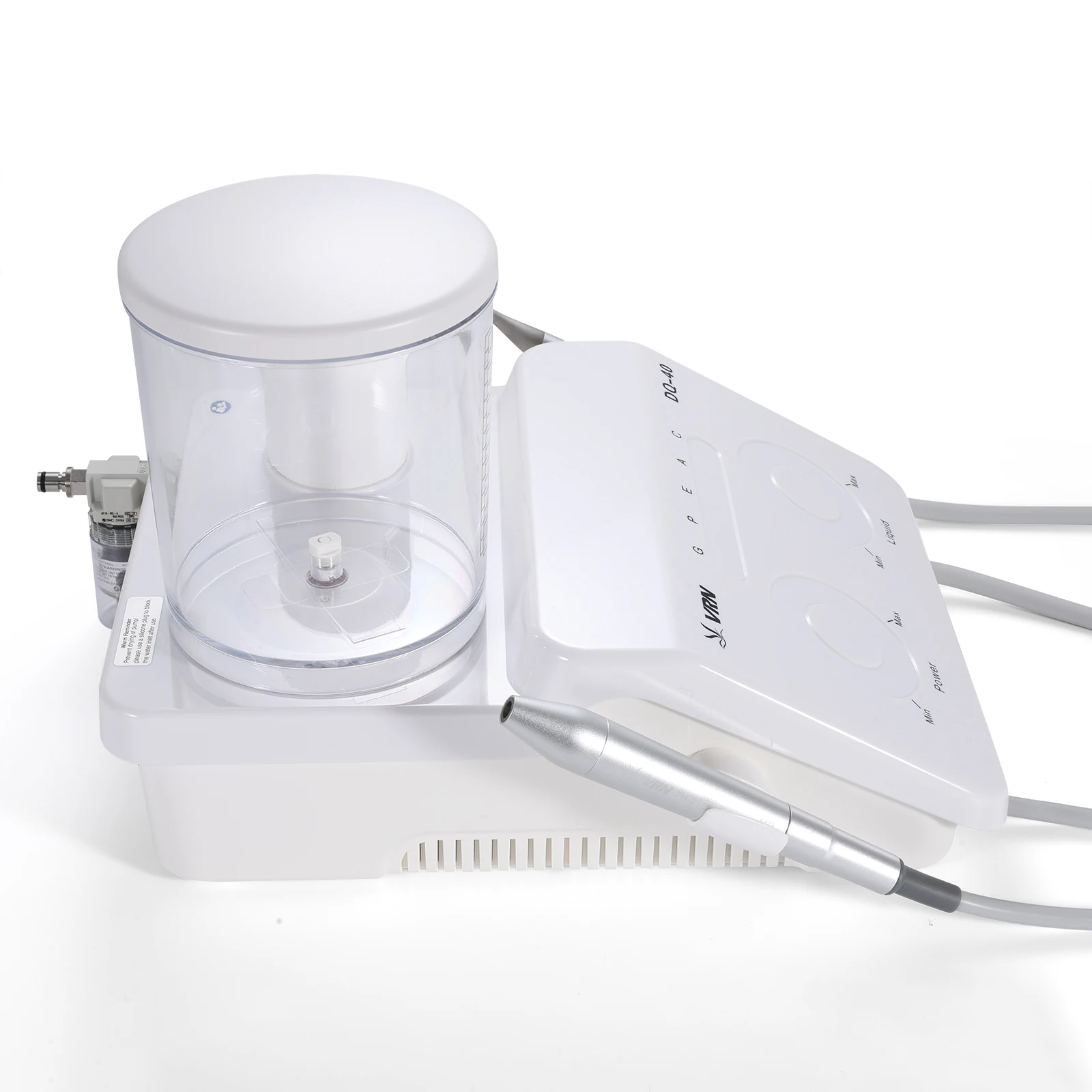 Dental LED Ultrasonic Scaler 2IN1+Air Polisher Sandblasting Ultrasonic Periodontal Therapy System Hygiene Prophy Jet DQ40