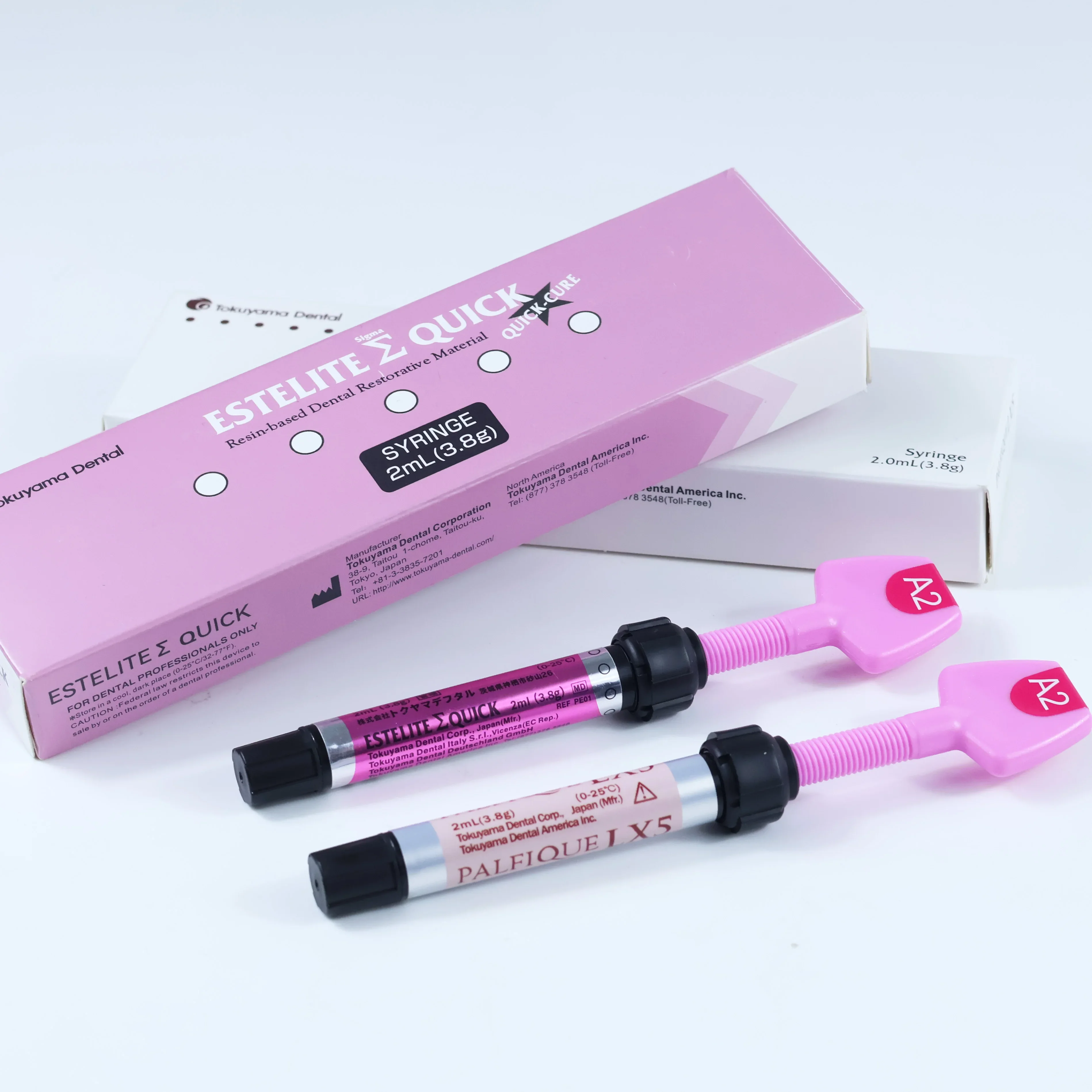 Dental Tokuyama Palfique LX5 Light Cure Composite Resin Universal Restorative Material 3.8g/pcs A1 A2 A3 A3.5 CE