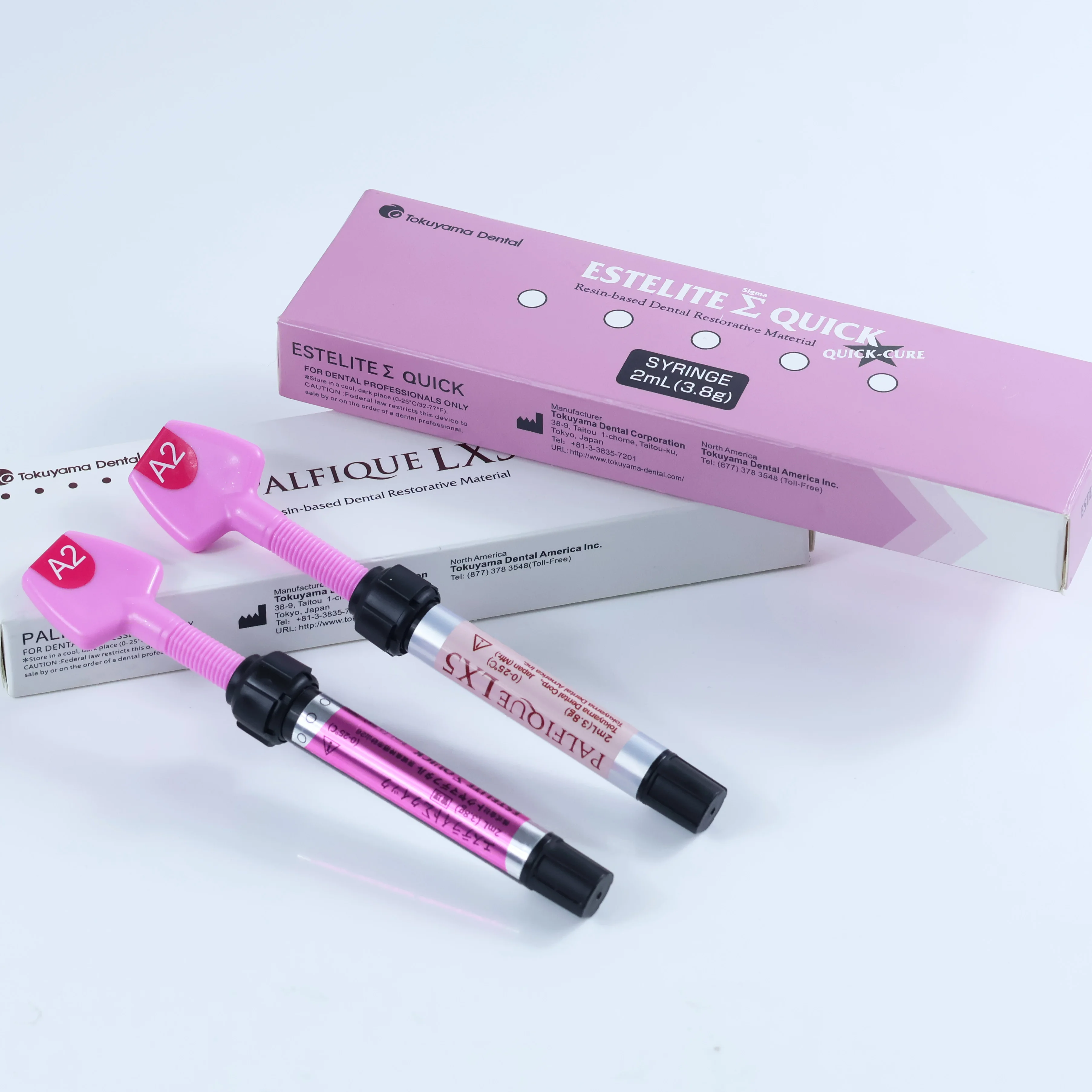 Dental Tokuyama Palfique LX5 Light Cure Composite Resin Universal Restorative Material 3.8g/pcs A1 A2 A3 A3.5 CE