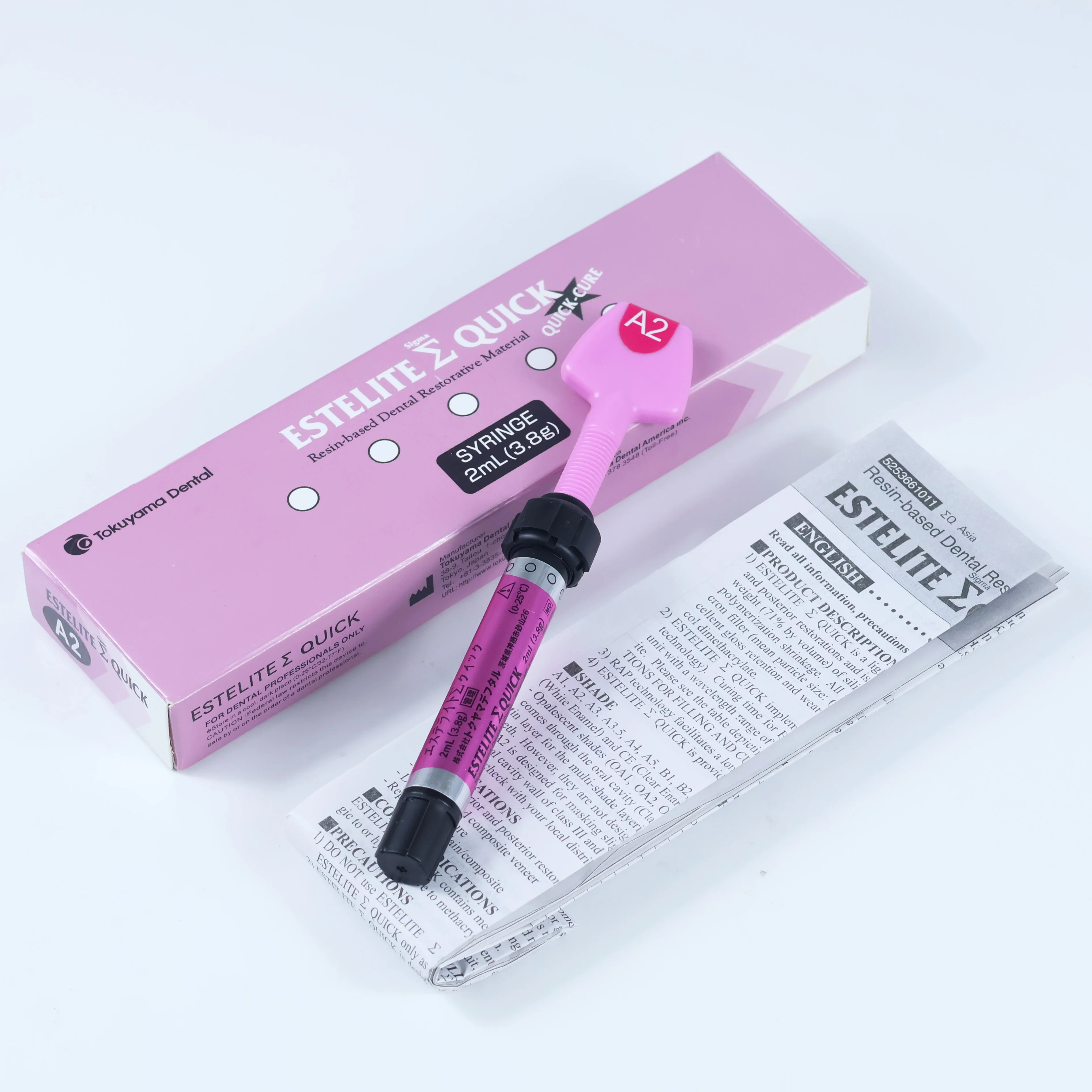 Dental Tokuyama Palfique LX5 Light Cure Composite Resin Universal Restorative Material 3.8g/pcs A1 A2 A3 A3.5 CE