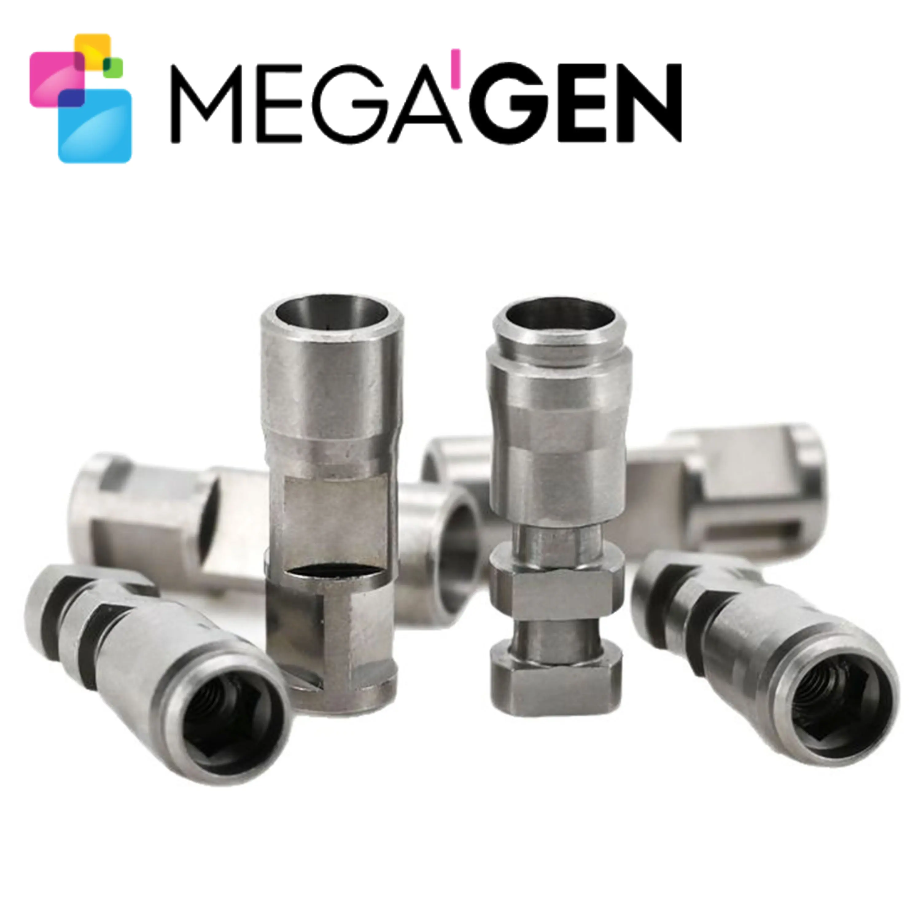 MegaGen AnyOne Implant Parts Healing Abutment Impression Coping Analog Bridge Abutment Screw Medical Grade 5 Titanium Alloy