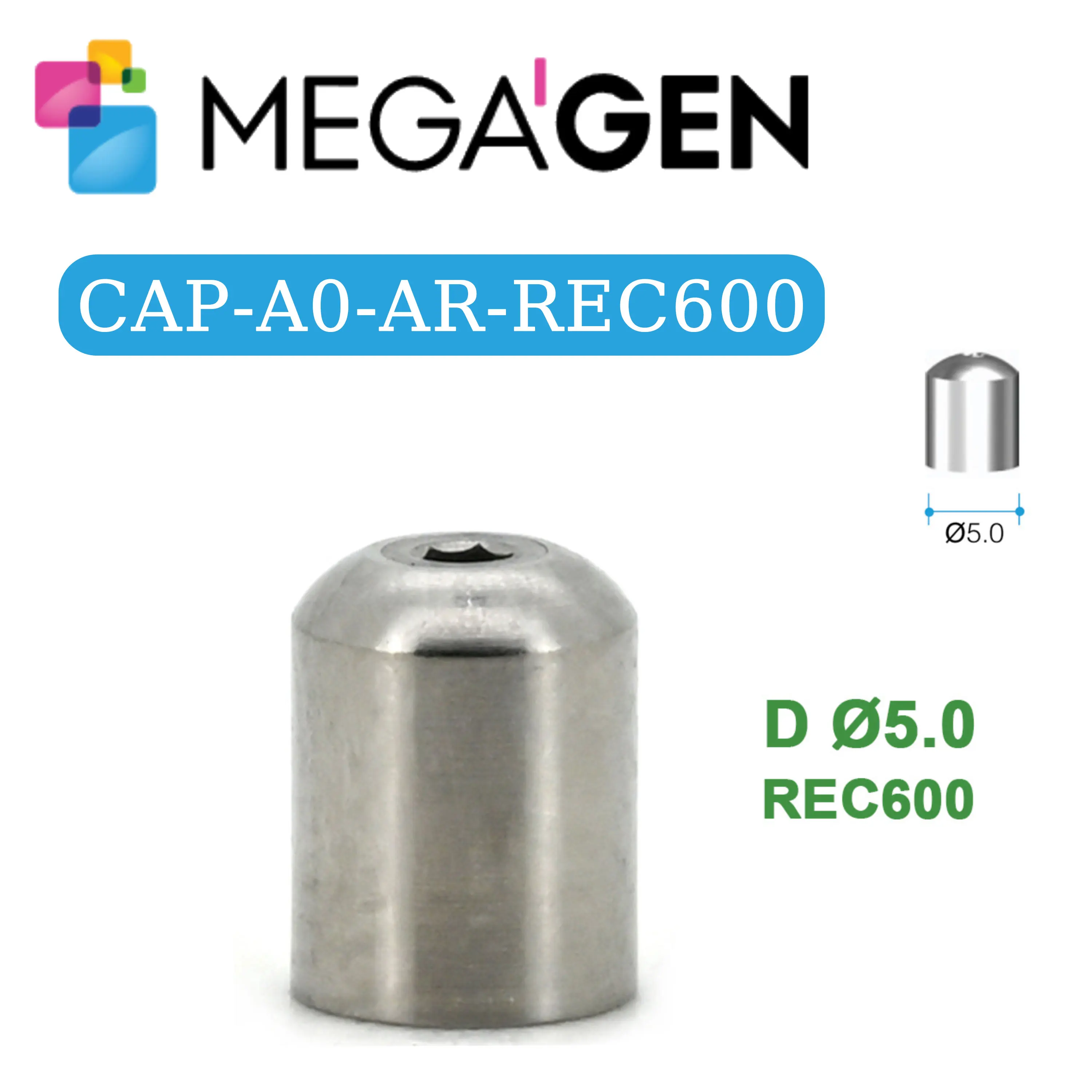 MegaGen AnyOne Implant Parts Healing Abutment Impression Coping Analog Bridge Abutment Screw Medical Grade 5 Titanium Alloy