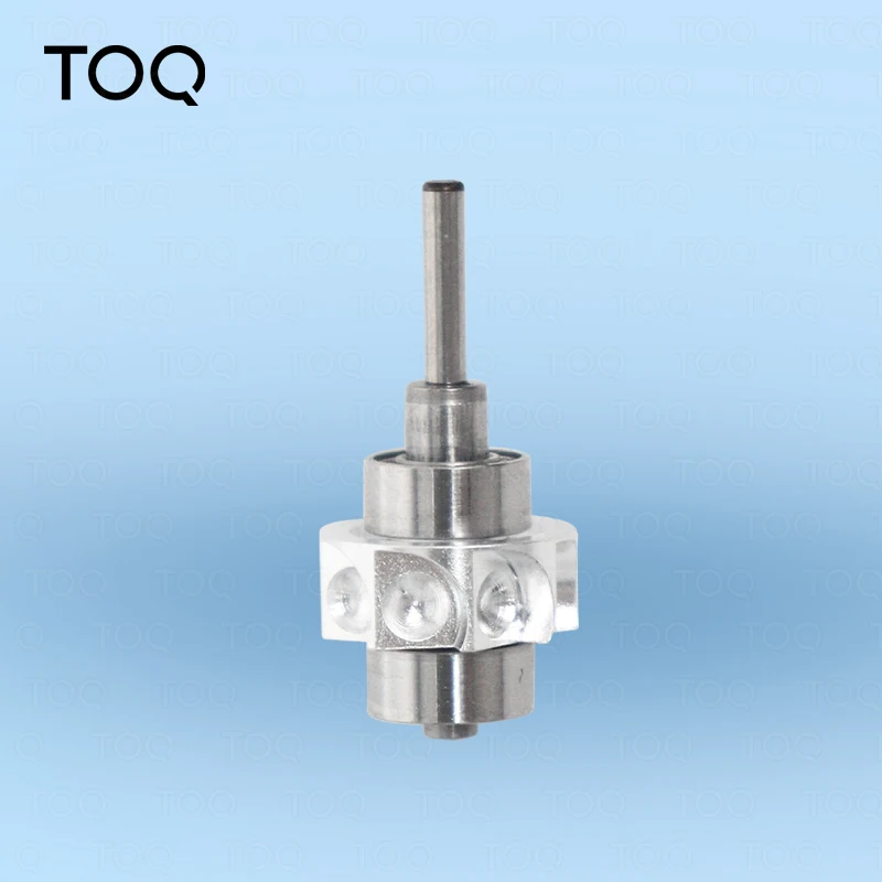 Dental High Speed Handpiece with 5 LED Light 5 Water Spray Shadowless Air Turbine Push Button High Speed Dental Drilling Tool