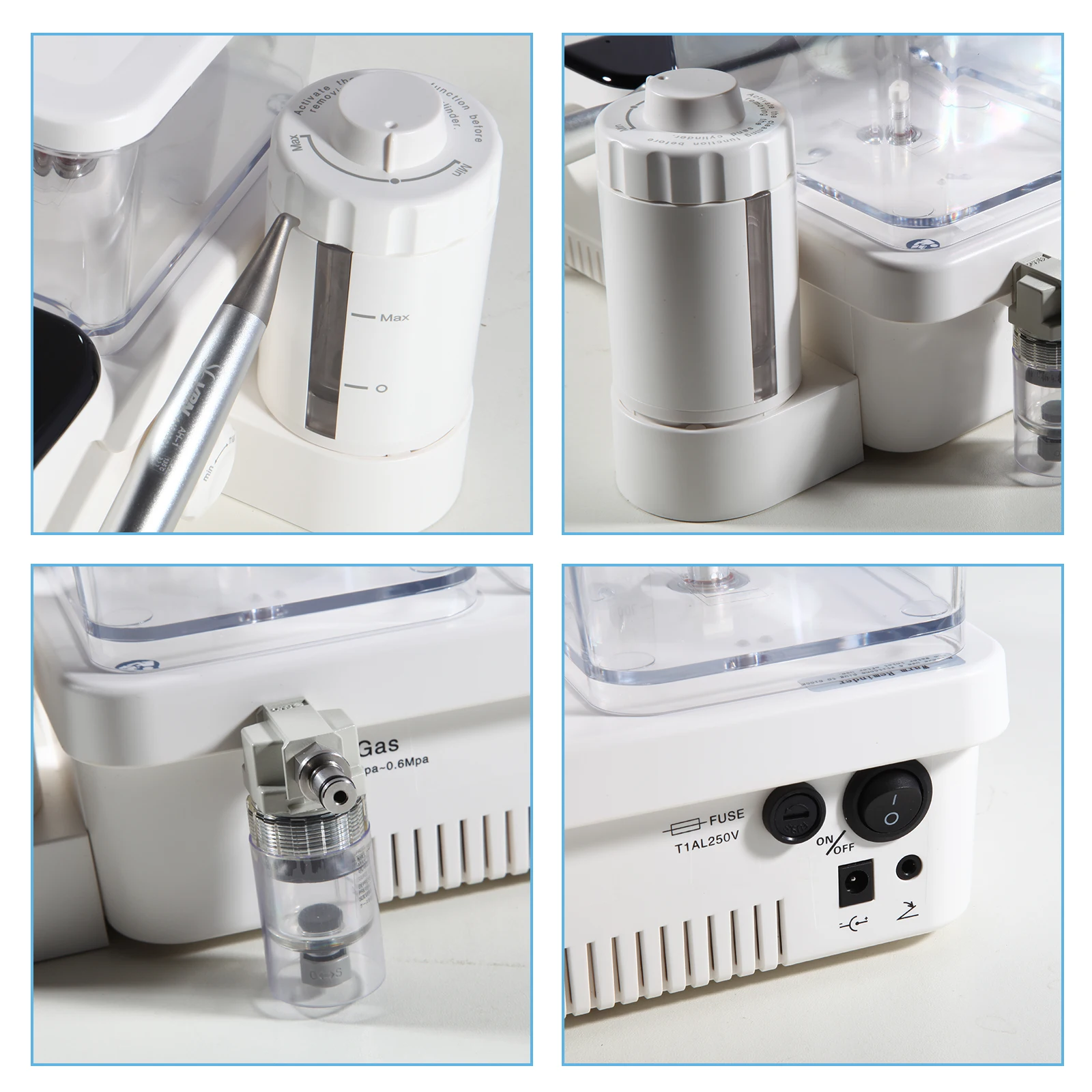 Dental Ultrasonic Piezo Scaler LED Detachable Handpiece Fit VRN EMS/ Woodpecker / Dentistry Auto-water Supply System 1000ML