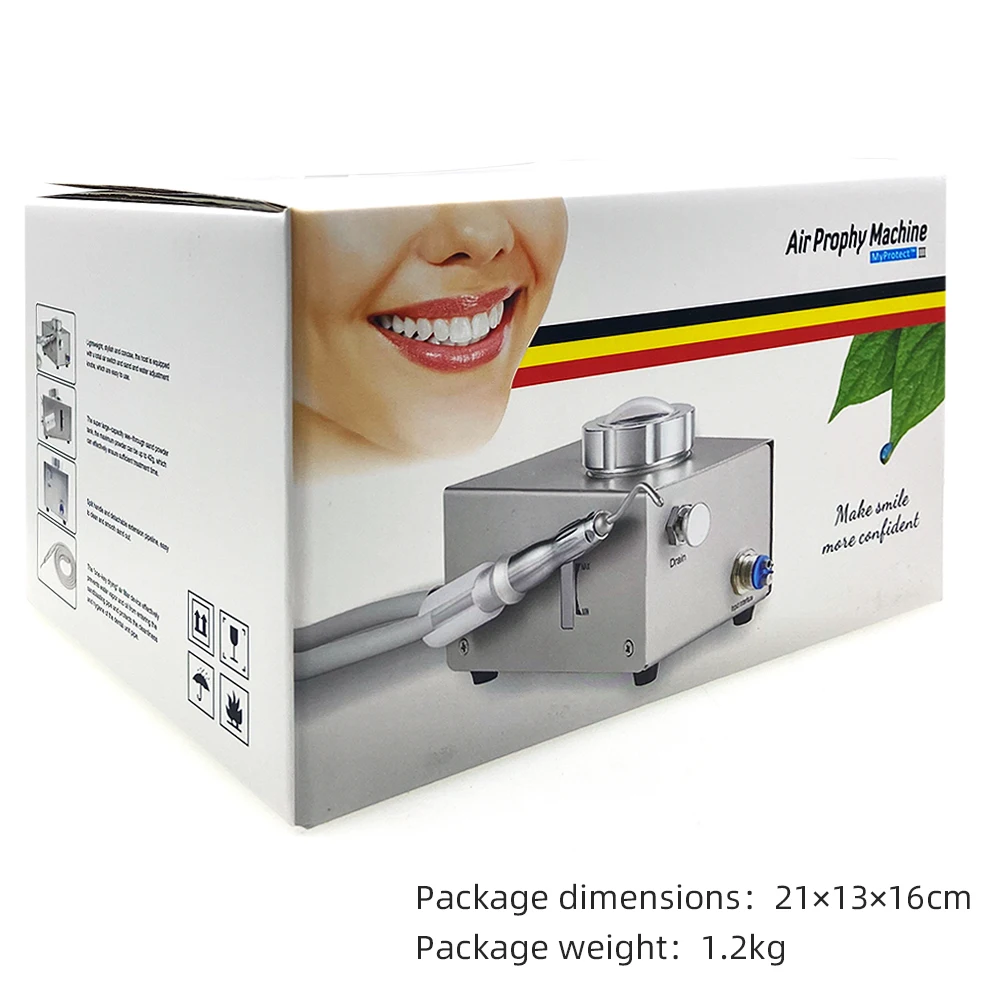 JUMTOP Dental Air Polisher Teeth Cleaning Sandblasting Scaler Machine