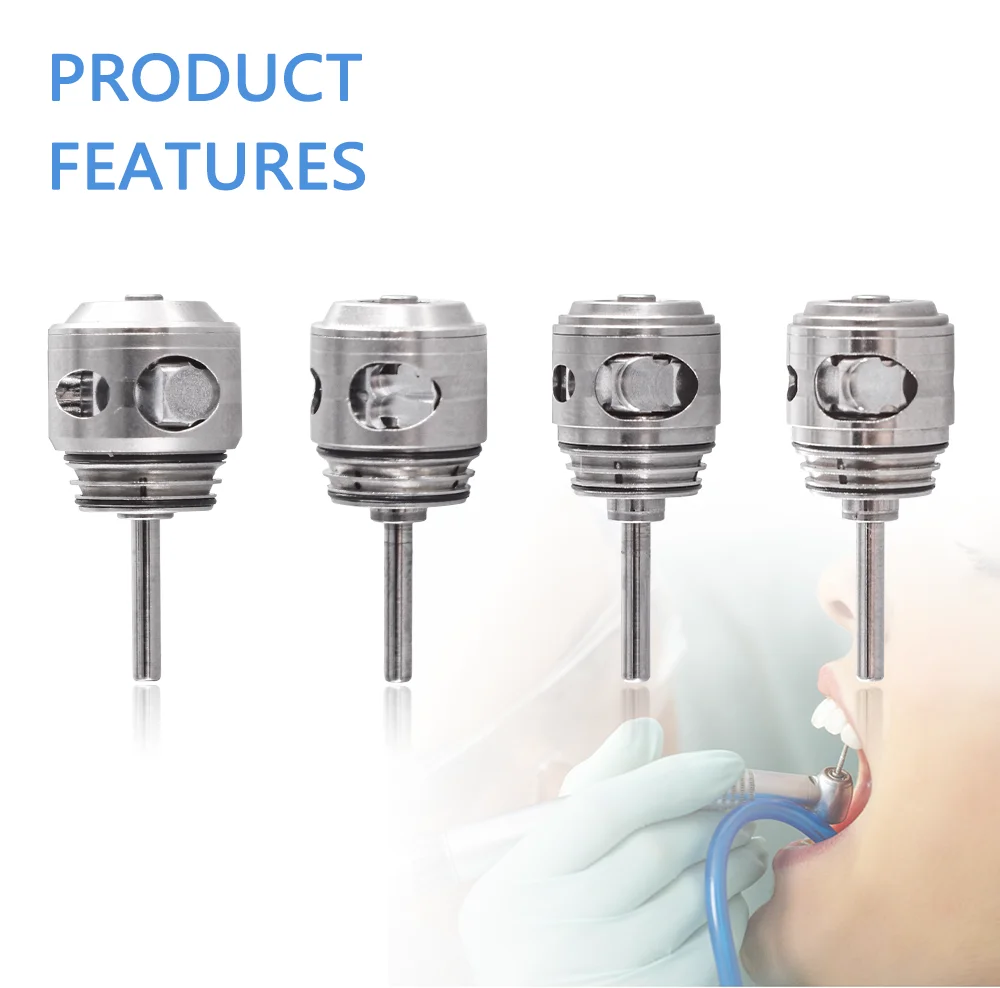 Dental Cartridge Dentist Rotor For F300 /M600L/M700L.M500L DEASIN Fiber Optic LED Push Button Torque Head High Speed Handpiece