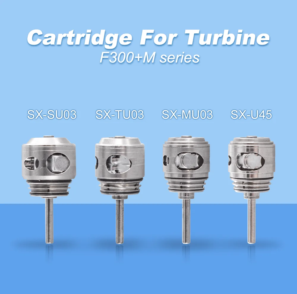 Dental Cartridge Dentist Rotor For F300 /M600L/M700L.M500L DEASIN Fiber Optic LED Push Button Torque Head High Speed Handpiece