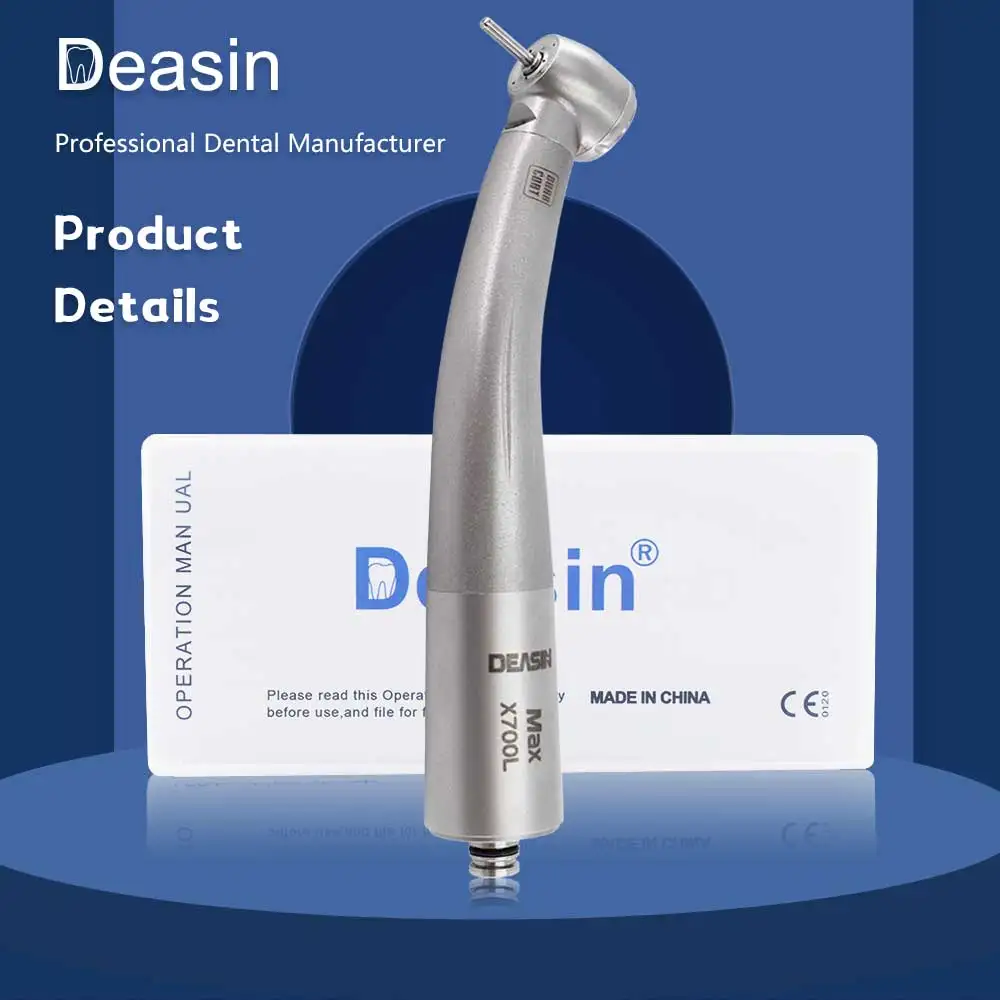 Dental Clinical Handpiece With LED Fiber Optic Technology Air Turbine Essential Tool For Dentists Treatment Patients Dentistry