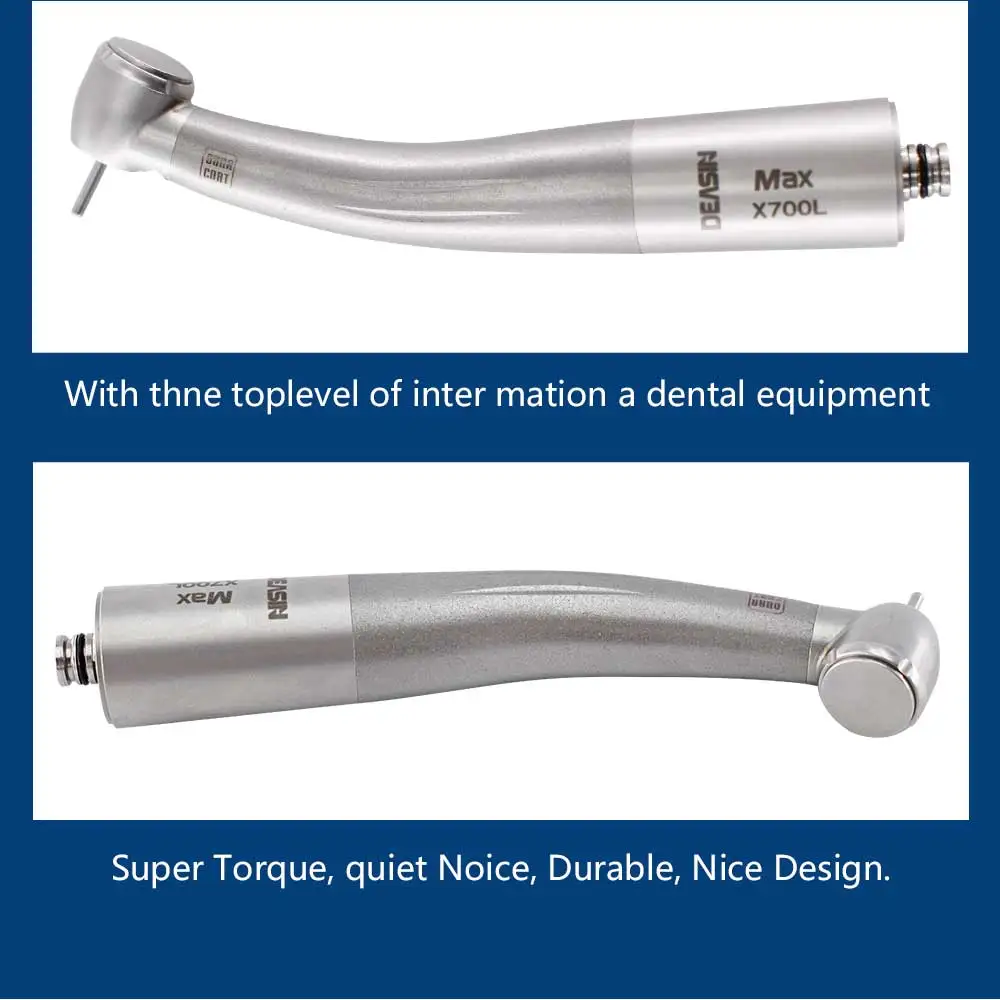 Dental Clinical Handpiece With LED Fiber Optic Technology Air Turbine Essential Tool For Dentists Treatment Patients Dentistry