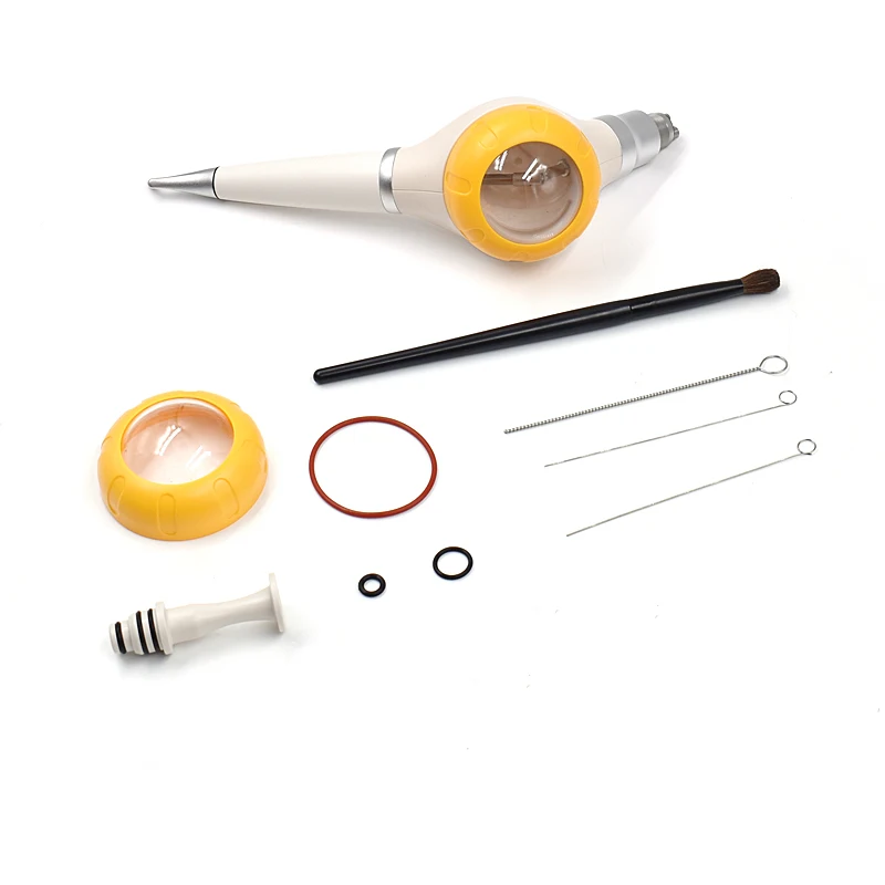 JUMTOP Dental Sandblasting Gun Air Polishing Machine Teeth Sandblasting Whitening Polisher Oral Hygiene Polishing Tool
