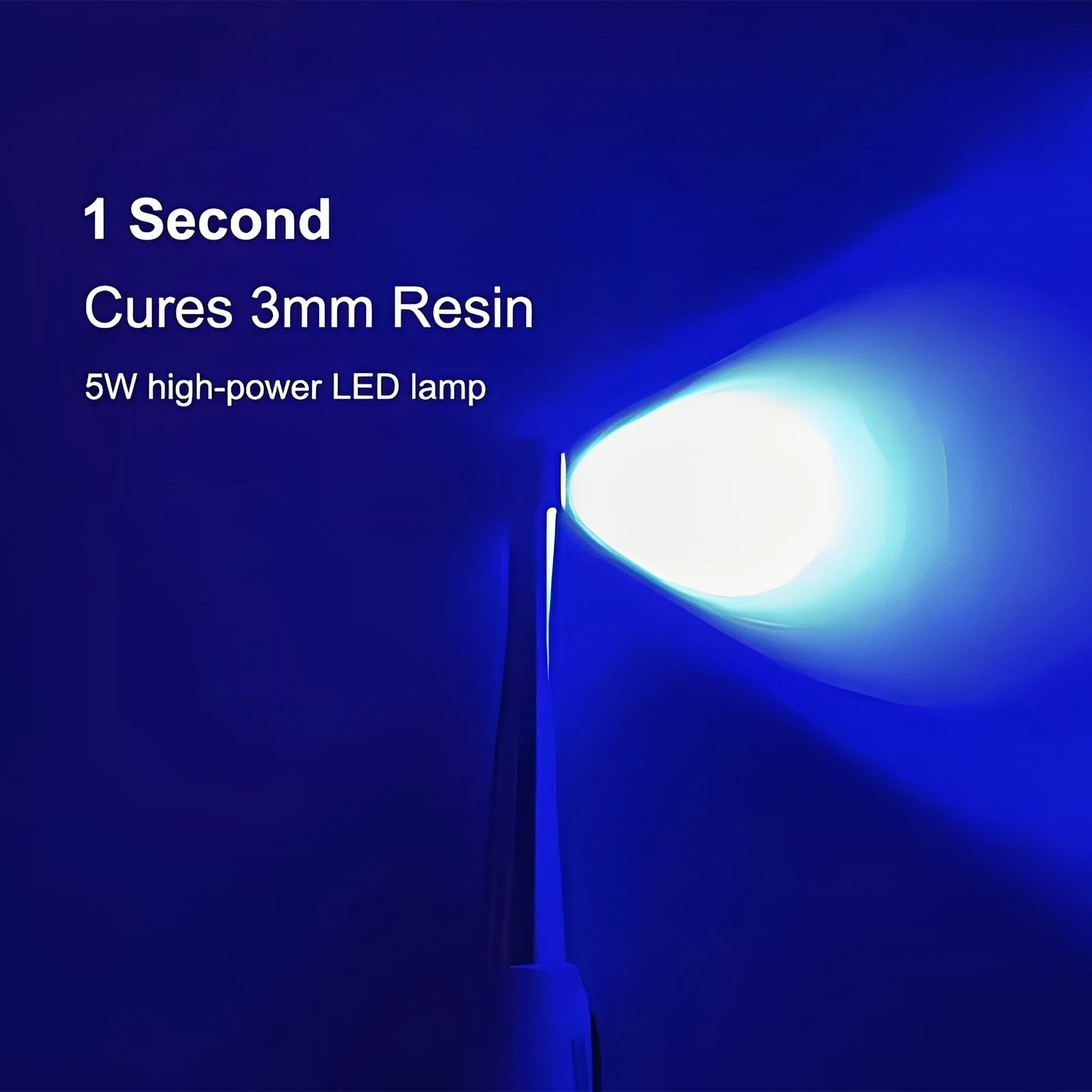 1-5 Pcs Dental Wireless Cordless LED Cure Curing Light Lamp 2400mw 5W Tool 360° 2400mw 1Second Curing