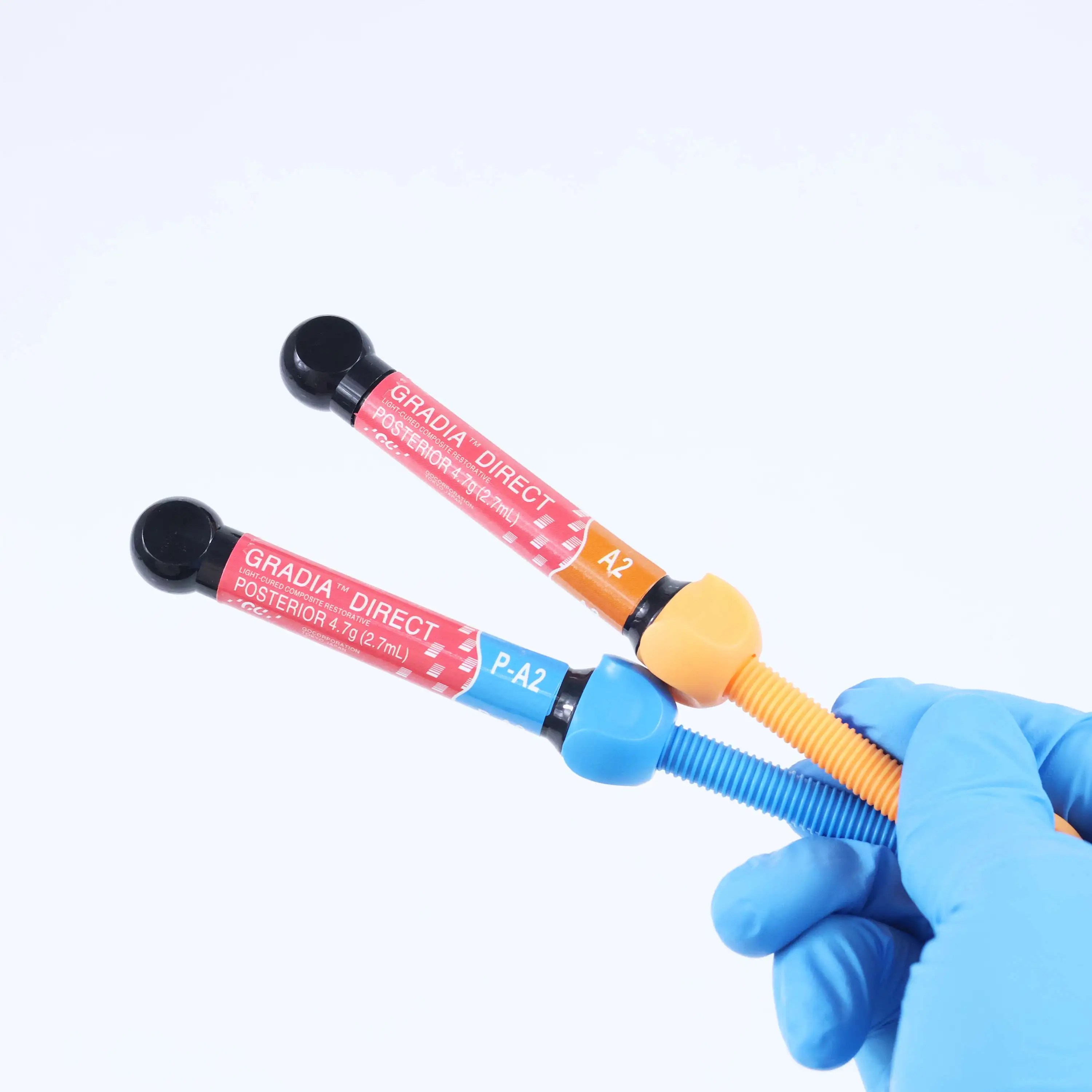 NEW Dental GC Gradia Direct Light‑Cured Composite Restorative 2.7mL  Nano Resin Filling Material for Anterior Posterior Teeth