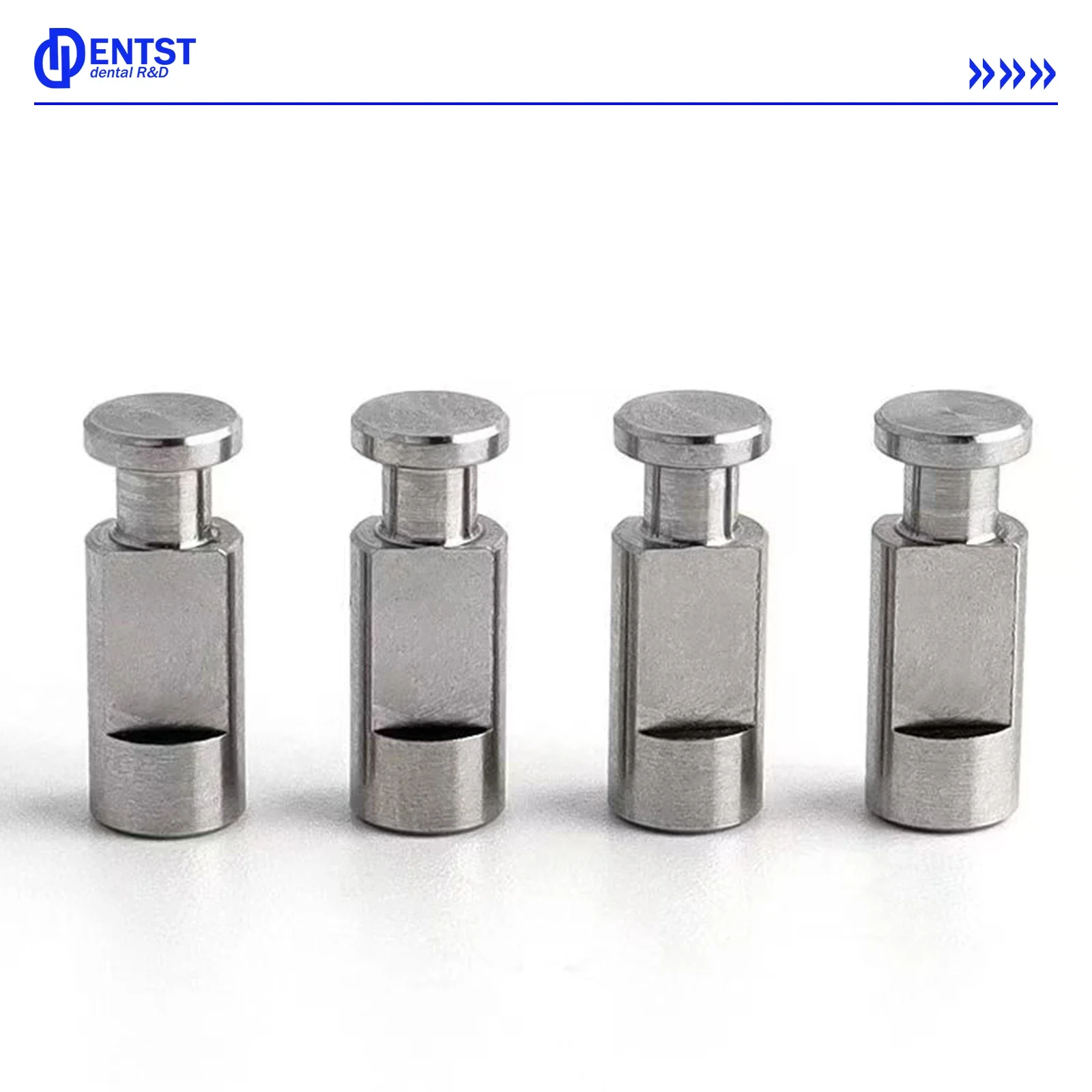 OSSTEM Dental Accessories Analog Plaster Fixture Open Tray Closed Rod Transfer Coping Abutments for DENTIUM
