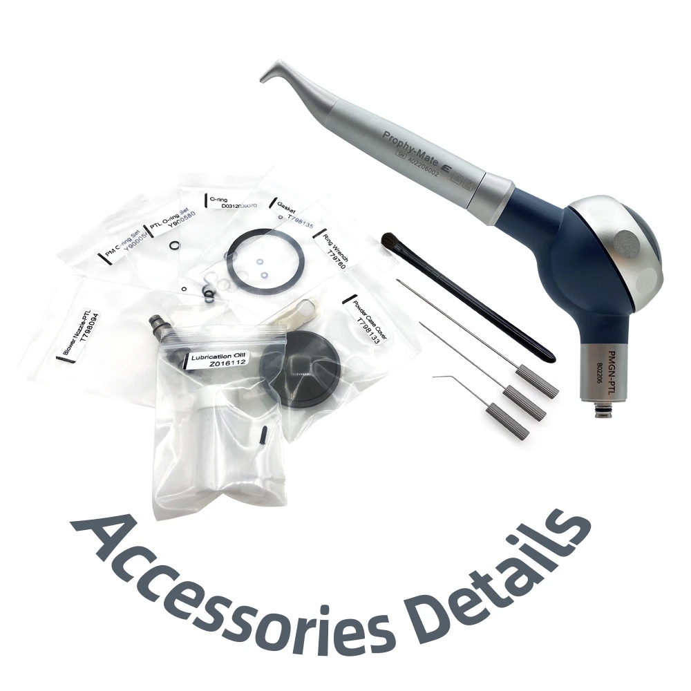 JUMTOP Dental Air Water Polisher Air Powder Spray Sandblaster Oral Hygiene Tooth Cleaning Whitening Polishing Tools