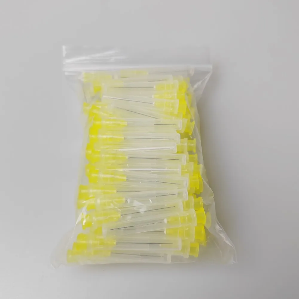 100pcs JUMTOP Dental Endo Irrigation Needle Tip Dental Root Canal Lateral Irrigation Needle Diameter 0.3/0.4/0.5mm Dentistry