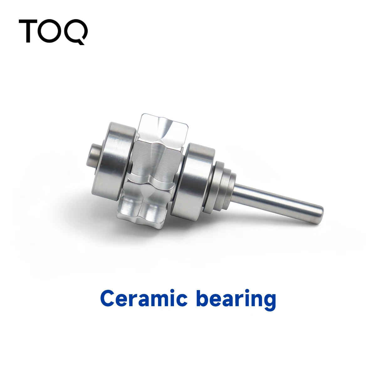 TOQ Dental LED High‑Speed Handpiece, Self‑powered E‑Generator Air Turbine, Push Button Triple Water Spray 2 Holes Autoclavable
