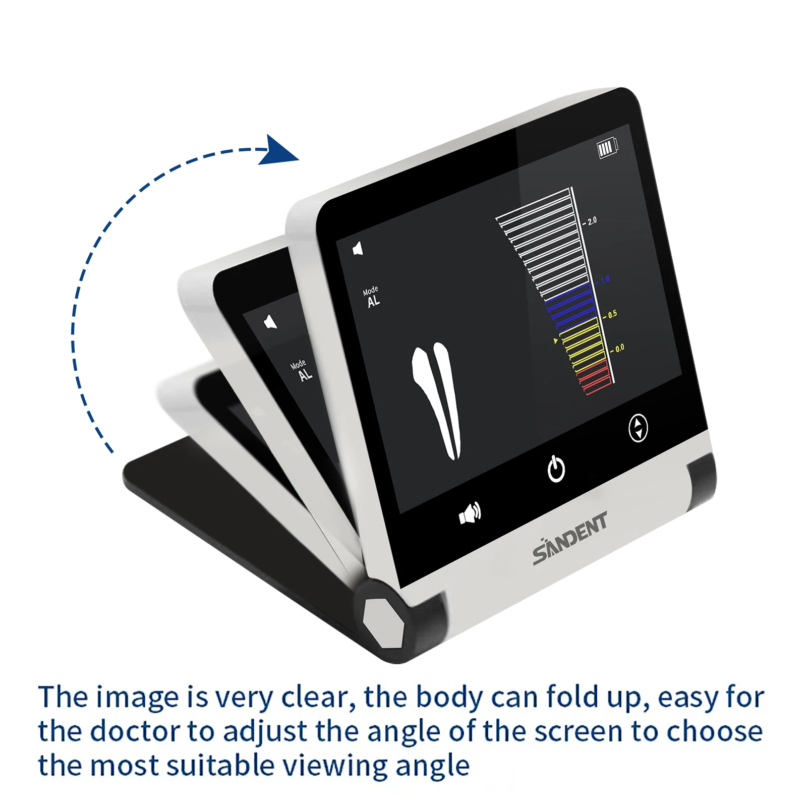 Dental Endodontic Mini Apex Locator LCD Screen /Wireless 16:1 LED Endo Motor Root Canal Contra Angle / NiTi Files